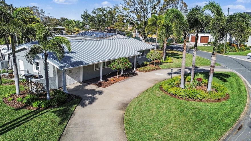 Perfectly positioned in one of the city’s most desirable northeast neighborhoods, this beautifully updated home places you just minutes from vibrant downtown waterfront parks, award-winning restaurants, and the sparkling Gulf beaches that make St. Petersburg one of Florida’s most sought-after destinations.

Inside, you’ll find a thoughtfully renovated interior designed for modern Florida living. A brand-new kitchen, with all new appliances, showcases stylish finishes and contemporary touches, flowing seamlessly into open living spaces perfect for entertaining after a day on the water. The fully updated bathrooms feature spa-inspired comfort, while hurricane-rated windows and doors provide peace of mind and energy efficiency year-round. A durable metal roof (recently inspected with 25+ year expectancy), a new water heater, and newly installed HVAC system ensure long-term reliability and comfort in every season.  Embrace the outdoor lifestyle that defines this area. Spend weekends boating from nearby marinas, paddleboarding along the waterfront, or biking through scenic parks like Vinoy Park and Weedon Island Preserve. Relax on the sugar-sand shores of St. Pete Beach or explore the cultural side of the city at the world-renowned Salvador Dalí Museum.  Just across the bay in Tampa, enjoy professional sports, concerts, and nightlife — from cheering on the Tampa Bay Buccaneers on game day to catching a championship matchup with the Tampa Bay Lightning. Dining, craft breweries, waterfront festivals, and year-round sunshine make this region one of Florida’s most dynamic places to live.
Whether you’re seeking a full-time residence or a seasonal retreat, this home offers the perfect blend of style, security, and the laid-back luxury that defines the Florida lifestyle.Live where others vacation — and make every day feel like a getaway.