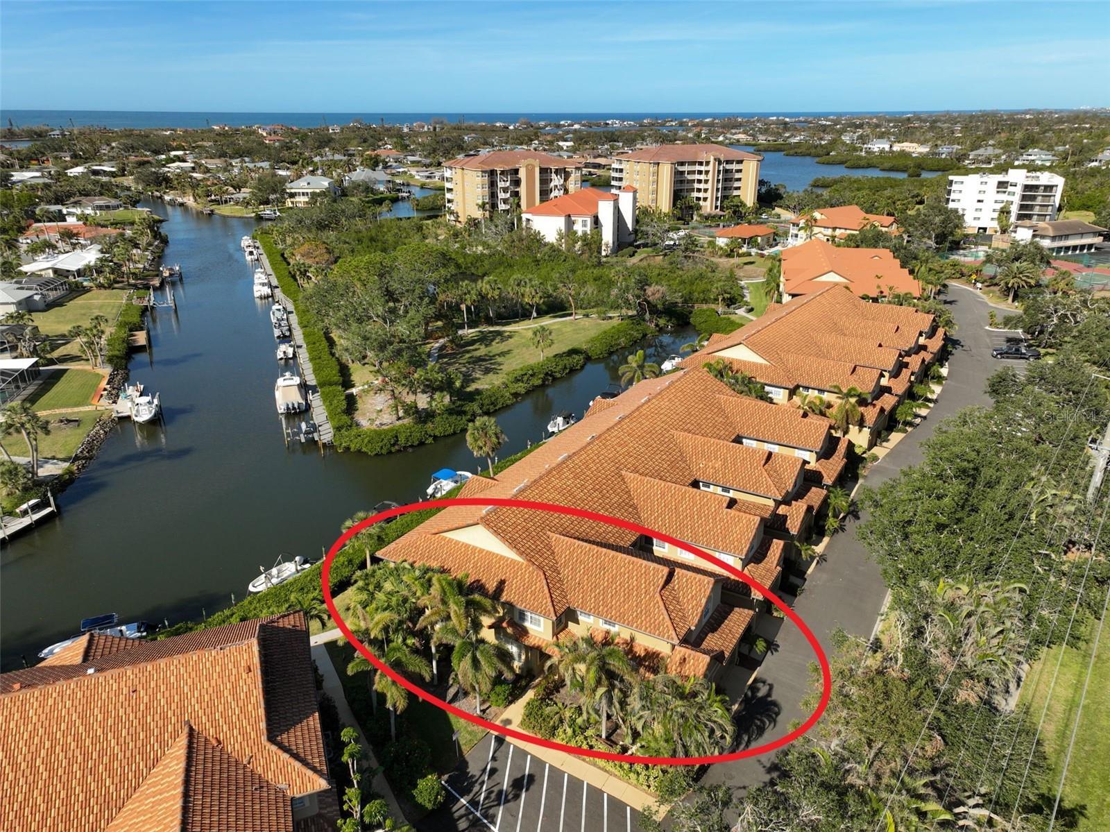 **1ST FLOOR END UNIT CONDO with WATER VIEW and PRIVATE 1-CAR GARAGE, WEST OF TRAIL! BRING YOUR BOAT & KAYAK for DIRECT ACCESS TO INTRACOASTAL WATERWAY and GULF OF MEXICO (No Bridges)** Featuring 2 BEDS and 2 FULL BATHS, this LIGHT AND BRIGHT, 1ST FLOOR END UNIT dwelling features an Impressive Kitchen with Granite counters, Stainless Steel appliances and solid wood cabinets while the Spacious Owner’s Suite boasts multiple walk-in closets, dual vanities, soaking tub and custom tiled shower. Tile Flooring Throughout. Enjoy the serene and natural surroundings from your sprawling and screened lanai which is accessible from multiple rooms via sliding doors. This Secure and Gated Community offers the ultimate Florida Lifestyle! Amenities include Community Pool, Tennis and Pickleball Courts, Clubhouse with Fitness Center, Boat Dock (subject to availability), Kayak launch and storage, Gazebo with BBQ, etc. Blackburn Harbor is ideally situated in Osprey between Sarasota and Venice and is just minutes minutes from nationally ranked Pine View School, the Legacy Bike Trail, area Beaches and all that Gulf Coast living has to offer!