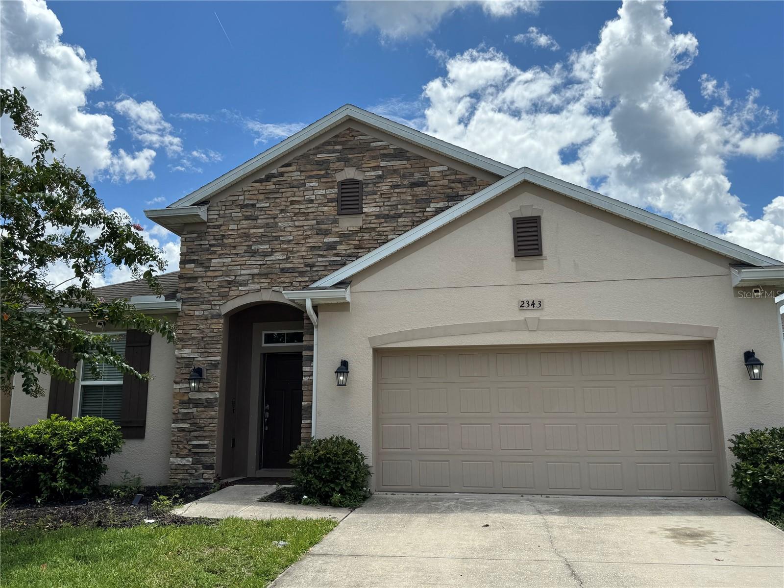 Welcome to Beacon Park Landing - Phase 3, a highly desirable community in South Orlando! Located minutes form Lake Nona Medical City, Orlando, International Airport, and major throughfares - 417 & 528 and Florida Turnpike. This beautiful single-story home offers an open-concept floor plan with many upgrades. Interior features: - Spacious 4-bedroom, 2 Bath layout, granite countertops with stainless steel appliances, open living -dining area with tiled flooring throughout the main spaces. primary suite featuring a walk-in closet and en-suite bath with dual sinks and walk in shower. A covered lanai overlooks the backyard and comes with a 2-car garage. Community amenities include swimming pool, playground, etc. If exact room sizes are important, please measure