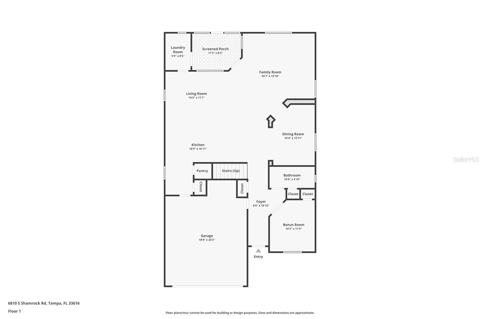 PORT TAMPA CITY MAP - Residential