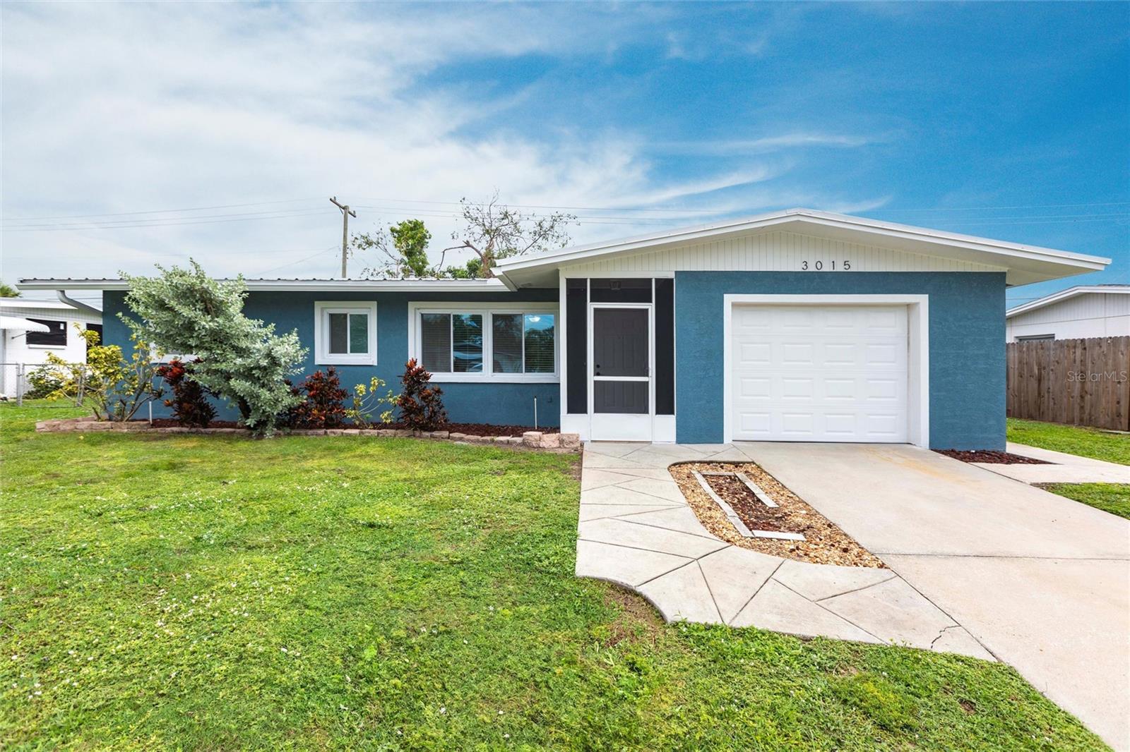 Priced to Sell and Move In Ready! Welcome to this beautifully maintained 3-bedroom, 2-bathroom home with a garage in a desirable, family-friendly neighborhood with no HOA or deed restrictions. With its thoughtful updates and inviting features, this property is truly move-in ready. Step inside to find ceramic tile flooring throughout and a bright, open layout. The kitchen is equipped with newer stainless steel appliances, making meal prep a delight. Both bathrooms are well-kept, and the home has been lovingly cared for over the years. Additional highlights include: Freshly painted exterior for great curb appeal, re-piped with Pex in 2017 for peace of mind, and a durable metal roof built to last for years to come. The fenced-in yard is perfect for kids, pets, and outdoor gatherings. Enjoy additional storage with the backyard shed and built in cabinetry in the garage. This home has it all—modern updates, low-maintenance features, and a welcoming neighborhood setting. There’s truly nothing left to do but move in and start making memories.