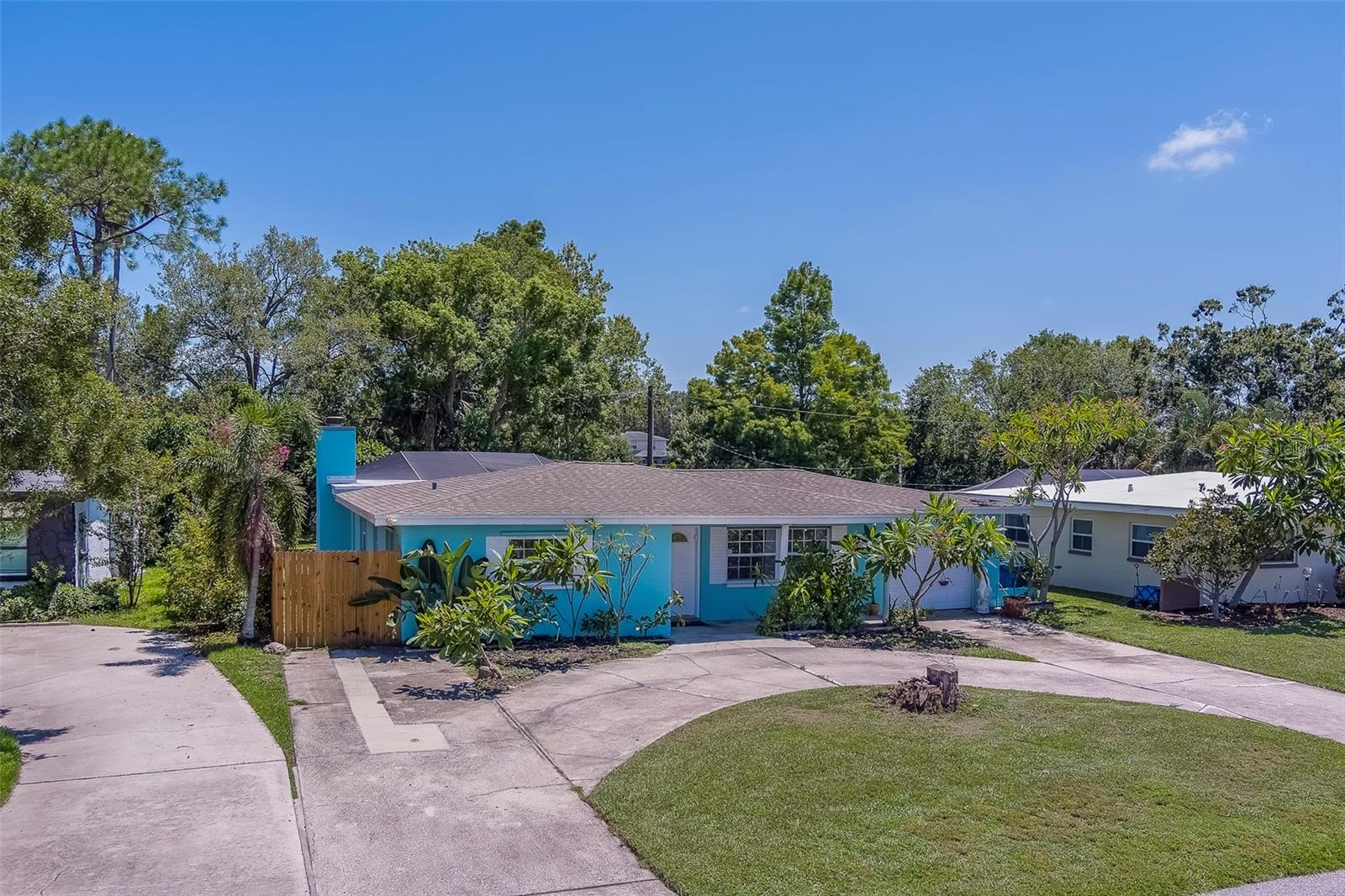 Florida living at its finest! This beautifully maintained 3-bedroom, 2-bathroom block construction POOL home, in desirable unincorporated Seminole, offers the perfect combination of comfort, privacy, and convenience. Situated on a spacious lot with mature landscaping and a peaceful pond view, this home is a true retreat just 5 minutes from the sandy shores of Madeira Beach.
Inside, you'll find a bright and open floor plan filled with natural light, creating a warm and welcoming atmosphere. The seamless flow between the kitchen, dining, and living areas makes this home ideal for both everyday living and entertaining. Step outside to enjoy your private pool, resurfaced last year, along with a newly rescreened pool enclosure, perfect for relaxing or hosting friends and family year-round.
The home features a circular driveway and one-car garage, providing ample parking and curb appeal. With solid block construction, custom hurricane shutters, and a location outside of any flood zone, flood insurance is not required. This property has never experienced hurricane damage or flooding, offering added peace of mind.
Conveniently located near everything, you're just five minutes to the beach, 15 minutes to vibrant Downtown St. Pete, 15 minutes to Clearwater/St. Pete Airport, and only 30 minutes to Tampa International Airport. Shopping, dining, and entertainment are all just around the corner. Whether you're searching for a primary residence, vacation getaway, AirBNB or investment property, this home offers it all in one of Florida's most desirable coastal communities.
*Home is being sold As-Is. All room dimensions are approximate and should be verified by buyer.