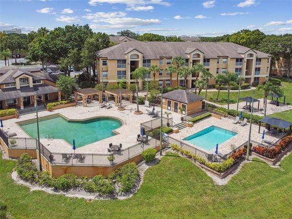 RESORT STYLE LIVING AND LOCATION, LOCATION, LOCATION. THIS 2BED/2BATH CONDO ON THE FIRST FLOOR IS LOCATED AT A SHORT DISTANCE TO THE CLUB HOUSE, FEATURES ALL APPLIANCES, LAMINATE FLOORING, CLEAN AND BRIGHT. SAND LAKE PRIVATE RESIDENCES HAS IT ALL, COMMUNITY POOL, SPA, CAR WASH, TENNIS COURT, SAND VOLLEYBALL COURT, FITNESS CENTER, AMAZING VIEWS FROM WOOD DOCK AND GAZEBO ON SAND LAKE. MINUTES FROM DOWNTOWN, ALL ATTRACTIONS, SAND LAKE RESTAURANT ROW , SHOPPING AND MUCH MORE.