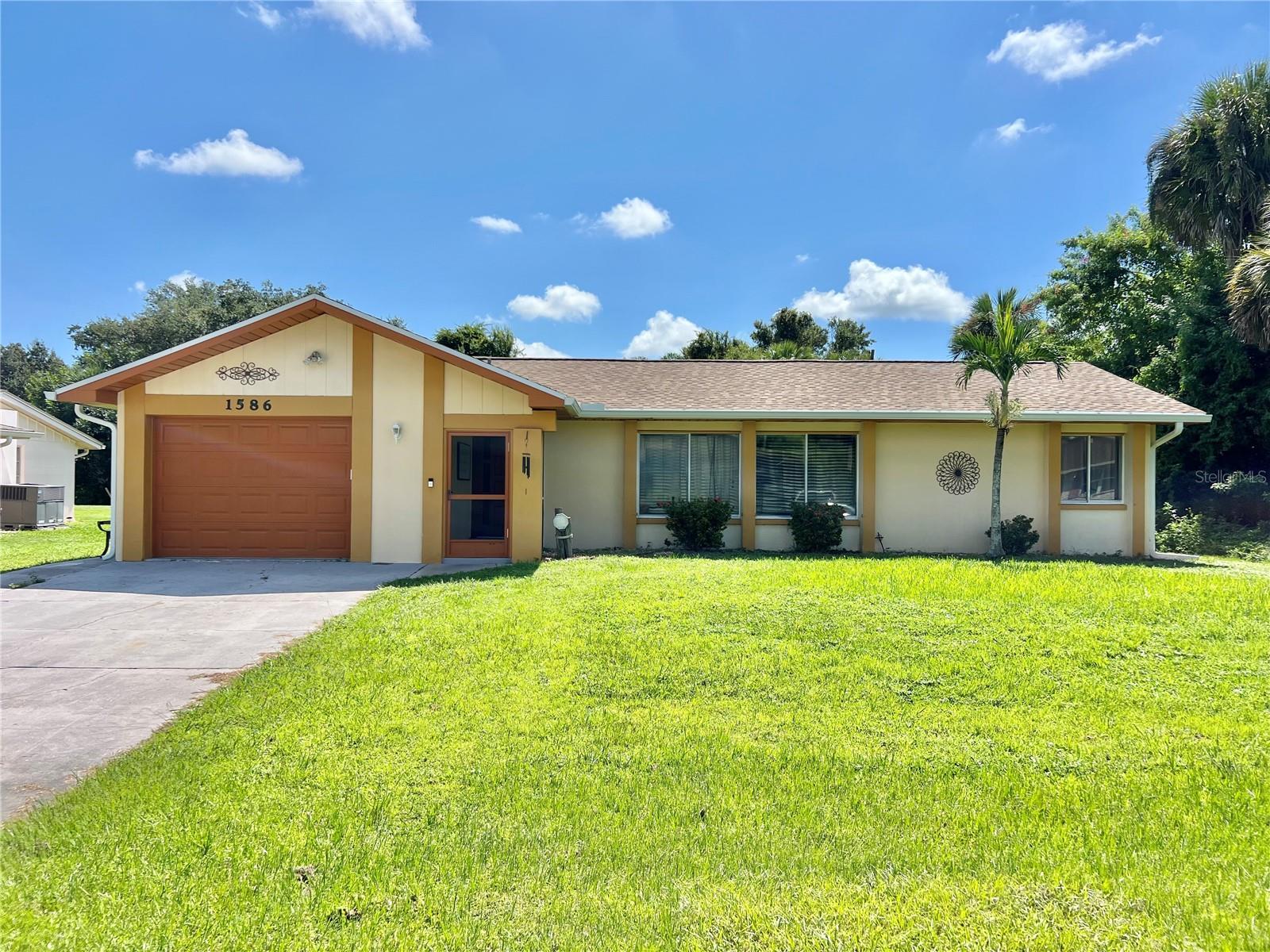 Charming 3-Bedroom, 2-Bathroom Pool Home in Port Charlotte.
Enjoy a spacious split-bedroom layout, a private heated pool, and a fully fenced backyard. This property is perfect for anyone looking to enjoy the Florida lifestyle.
Features include:
-3 bedrooms / 2 full bathrooms.
-Heated in-ground pool (with new pool cage 2022)
-New roof (2025)
-New water heater (2025)
-New vinyl flooring in the primary bedroom.
-Fully fenced backyard - perfect for families, outdoor living, or letting pets roam.
-No HOA, bring your boat, RV, or toys.
-Flood Zone X, no flood insurance required.
Convenient location near shopping, dining, schools, medical facilities, and Gulf beaches.
Schedule your private showing today!