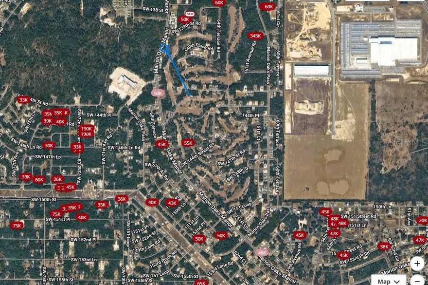 Build your dream house on this .34 acre vacant lot in Marion Oaks unit 9. Prime lot with golf view in Marion Oaks. Best backyard facing. Standard Water Connection. Power is on the front. Come to build. Located on Marion Oaks Manor. Great opportunity to build or investment to hang on to for the future.