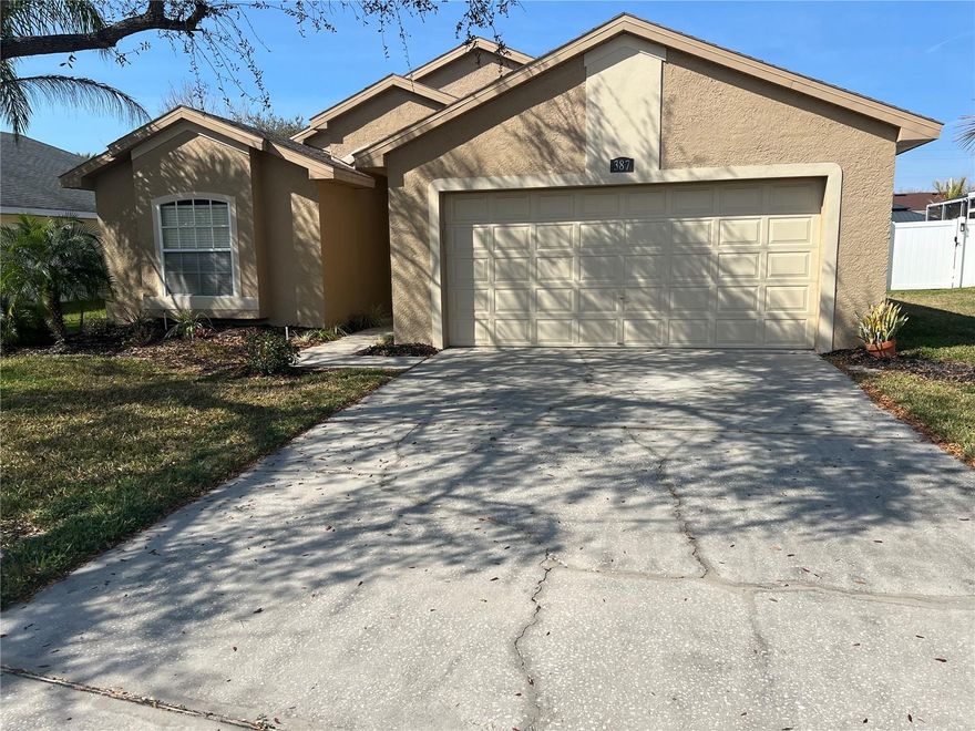 You've found your Florida dream home in the heart of Oldsmar.  This spacious 1808 sq ft 3 bedroom 2 bath home offers many extras including a large primary bedroom suite with a  bathroom that boasts a garden tub with a separate shower to relax at the end of a long day. The 2nd Bathroom is strategically located between Bedroom 2 and 3. The kitchen & both bathrooms have wooden cabinets with matching luxurious granite. Home has an extra room that can be used as a study or office and a separate laundry room. Perfect for pets or kids with its large fenced back yard. Make this beautiful home that is well situated yours and take advantage of all that the City of Oldsmar has to offer including the multiple festivals and events the Cypress Forest Center where there is a splash park, various sports activities less than a mile away. The elementary school is less than half a mile. Shopping is nearby. Beaches, parks, dining, hospitals as well as both airports - Tampa International and Clearwater. Come see this home before it's too late!