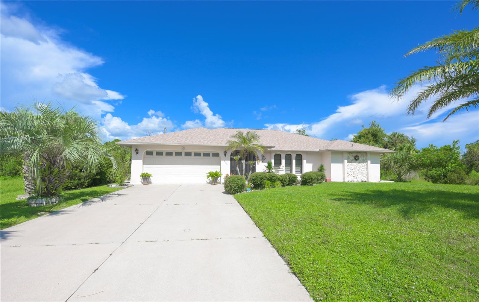 Welcome Home to this meticulously maintained custom residence! located in a quiet area of Warm Mineral Springs and within walking distance to the spa, 3 bedrooms, 2 baths, with formal living/dining and family rooms, oversized lanai(34x12), brand new roof in 2023, new water heater in 2022, not in a flood zone and no flood insurance required, septic tank has been serviced few months ago, front of the lot has full front culvert pipe installed, lawn/landscape has been professionally maintained as well as AC and water treatment systems