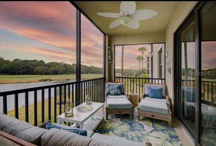 Absolutely stunning views both inside and outside in this 2 bed/2 bath condo for a SEASONAL RENTAL available October 2025 - December 2025 ONLY. $250 security deposit required and $250 cleaning fee.
Rent is $2500 pm for October-November, $3000 for December (utilities are included; electric capped at $100/month). Minimum 30-day lease required. Owner will pay half of membership transfer fee of $642 on tenant's behalf! Sorry, no pets allowed. 13% Resort tax to be paid by tenant. Multi-month leases are preferred and will be given a discount as well!
This exquisitely furnished, turnkey vacation rental is ready for your next vacation in the luxury resort community of Lakewood National. The membership allows you use of amenities & to play golf- all you pay is cart fees! Resort style swimming pool & spa (and multiple satellite pools throughout the community), Eight lighted Har-Tru tennis courts, Four Pickleball courts, state-of-the-art fitness facility with access to personal trainers and its open 24/7 with locker room & sauna, Full-service spa (Hair, manicures, pedicures & much more). Private, gated community with 24-hour security guards. Play the amazing 36 Hole Arnold Palmer designed Golf Course, enjoy the luxury sprawling clubhouse, pool side café dining, tiki bar and so much more! Enjoy privacy during your stay overlooking water and preserve views and golf course view of the 16th fairway of the Piper Course. This popular Birkdale floorplan features an open eat-in kitchen with a huge counter height island, stainless steel appliances, quartz tops and white shaker style wood cabinets. The adjoining Kitchen, Living and Dining Rooms are ideal for entertaining. Indoor utility closet with washer and dryer included. The Primary Suite has a King size bed, TV, walk-in closet, private bath with shower. The 2nd bedroom has a comfy Queen bed, TV, walk-in closet and the 2nd bathroom has a shower/tub combo. This home is truly beautifully decorated and adorned with chair rail moldings, stunning backsplash in the open kitchen, well equipped kitchen too with pots and pans of all sizes. Your balcony has extremely plush, comfortable furniture to relax in. The building has an elevator for easy access. There are even some toys for you in the included storage unit with an extra set of golf clubs and beach chairs that you can enjoy during your stay.