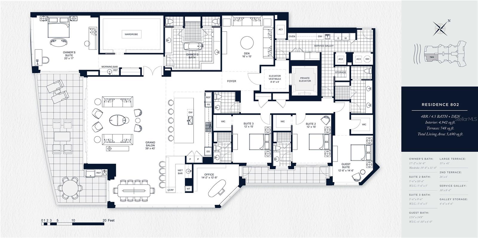 ROSEWOOD RESIDENCES LIDO KEY - Residential