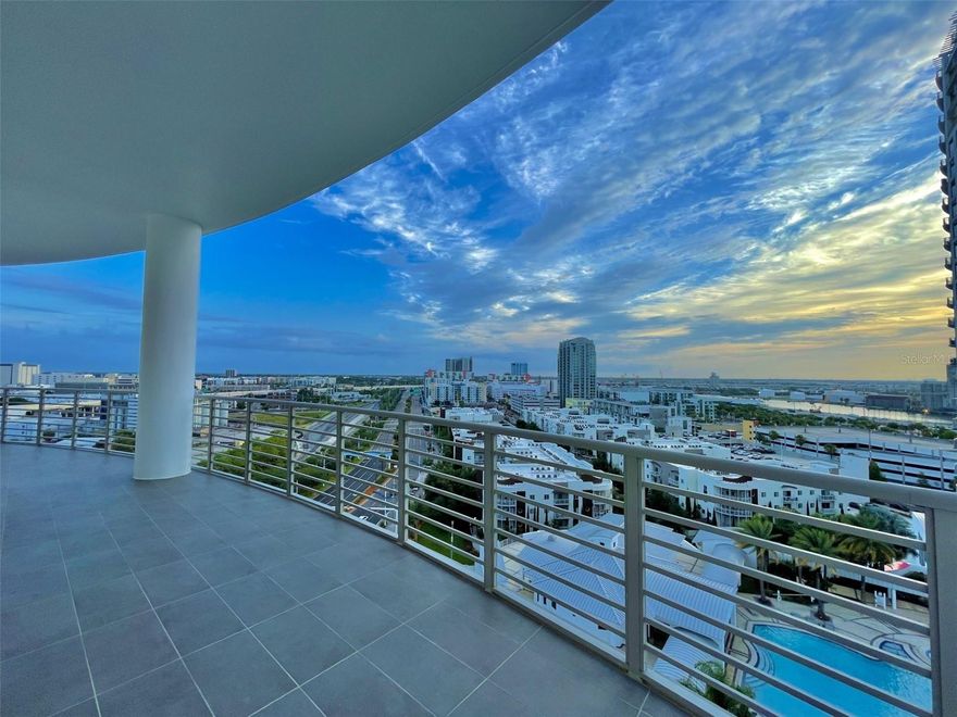 Elegant, privately owned home in the Channelside District of downtown. The Towers Of Channelside is of the most sought after high-rise communities in Tampa. This 14th floor residence in Tower 1 features an over 650 square foot private wraparound terrace with panoramic views -- an outstanding extension of your living space. Some of the interior features include a Great Room floor plan, and open kitchen with granite counter tops, sliding glass doors to the terrace from all three bedrooms, brand new porcelain tile throughout all living spaces and bedrooms, walk-in closets and fresh paint throughout. Two of the three bedrooms are en suite. The home comes with 2 dedicated garage parking spaces close to the elevator, and a secure storage locker on site.  Included in your rent is 24-hour concierge service and security, water, sewer, garbage, high-speed Internet, and a resort-style pool and hot tub; a clubhouse overlooking the pool with a catering kitchen and bar, pool table, and multiple TVs inside and out. You will be centrally located across the street from the Sparkman Wharf plaza (waterfront shopping, dining, breweries, live entertainment & outdoor events), the Cruise Port, the Trolley, and the Florida Aquarium. Publix grocery, the Amalie Arena, Orange Theory Fitness, Tampa History Museum, countless dining and entertainment options, and the Cotanchobee waterfront Park & Playground are all less than 1/3 mile stroll away as well. Pets will be considered at Owner’s discretion and subject to Association’s pet policy. Association application and approval are required prior to occupancy. Full interior Video tour and floor plan of the unit is available. First, Last and Security required prior to occupancy.