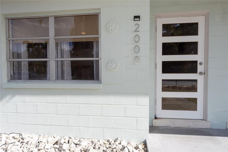 Bright, updated 1/2 duplex in the heart of Old Southeast, just 1 mile south of USFSP and vibrant downtown St. Petersburg, and minutes to Lassing Park and our award-winning sandy beaches. This charming mid-century apartment keeps its 1960s character with the original bathroom while offering all the modern comforts of a fully renovated interior.

Inside, you’ll find polished terrazzo floors throughout, a brand-new kitchen with quartz countertops and updated cabinets, new appliances, updated electric and plumbing, a newer hot water tank, all new interior and exterior doors with fresh hardware, and neutral paint that works with any décor. Every window has new blinds plus curtains for a cozy feel, and a new AC system keeps the home cool and comfortable year-round. Access to a shared laundry room is included for your convenience.

Step outside to your private back patio and enjoy the refreshed yard with new landscaping and a French drain for improved drainage. The exterior will be painted soon to further enhance the property’s curb appeal. There is also an optional garage space available for an additional $165/month if you’d like covered parking. We’re seeking a tenant who will stay a while and truly appreciate this special neighborhood and its unbeatable location close to downtown, the waterfront, and the beaches.