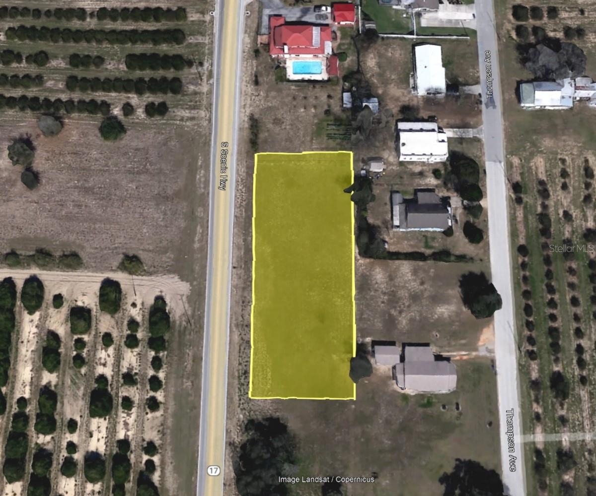 Discover a fantastic opportunity to own a piece of land in Scenic Hwy S, Frostproof, FL 33843! This spacious 0.59-acre lot (made up of 5 adjacent parcels) is zoned Commercial (CG – Commercial General), offering you a versatile canvas to build your dream project. The property is buildable – CG zoning allows a wide variety of commercial uses and some residential uses with conditions, giving you the flexibility to bring your vision to life. Enjoy the convenience of paved access, making travel to and from your property effortless. Plus, this property is not located in a flood zone or wetlands area, providing added peace of mind for future development. Water is available in the area (connection needed), electricity is nearby, and septic installation will be required, making utilities accessible for your plans. Situated within the Frostproof municipal area, you are close enough to city services while still enjoying a private setting. You're just a short drive away from Orlando, Florida (about 1 hour and 27 minutes), and close to exciting attractions like Spook Hill, Bok Tower Gardens, Peppa Pig Theme Park, LEGOLAND Florida Water Park, Avon Park Depot Museum, Cypress Gardens, LEGO® NINJAGO® World, Cracker Trail Museum, Frostproof Historical Museum, and Cowboy Adventure Park. Don’t miss out on this amazing chance to invest in a property brimming with potential and possibilities!