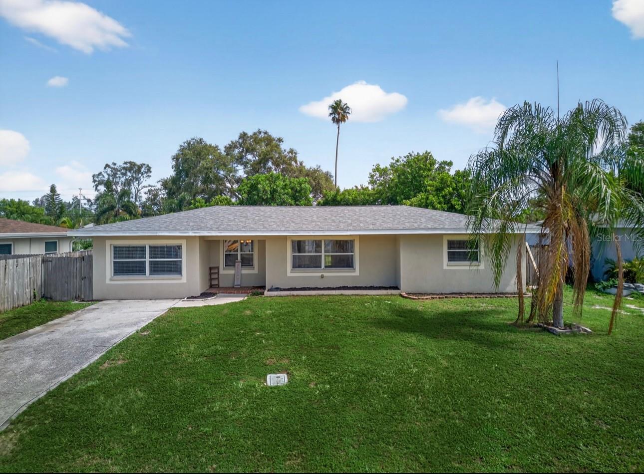 Mid-Century Charm Meets Modern Convenience!
This stylish 3-bedroom, 2-bathroom home in unincorporated Pinellas County offers the perfect blend of comfort, flexibility, and income potential—just minutes from Gulf beaches, shopping, dining, and parks.
Short-term rental friendly, it’s an excellent opportunity for Airbnb hosts or anyone looking to earn extra income. Inside, the open floor plan features a beautifully updated kitchen with stainless steel appliances, granite countertops, and a large island that flows seamlessly into bright, spacious living areas.
A private third bedroom with its own entrance and bath is ideal for guests, in-laws, or a dedicated home office. French doors open to a covered patio and expansive fenced backyard, with plenty of room to add a pool and create your own outdoor oasis.
With no HOA, no flood insurance required, plus a new A/C (2022) and roof (2019), this home is truly move-in ready.