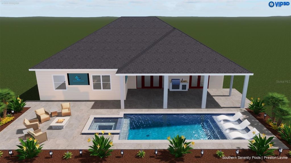 Photo of 8001 Woodleaf Boulevard, Wesley Chapel, FL 33544 (MLS # TB8464672)