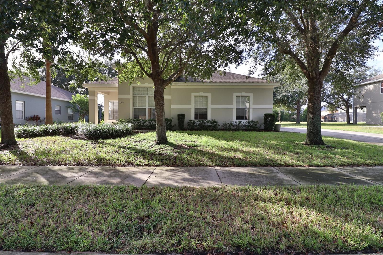 Welcome to Oak Hill Reserve in the Heart of Apopka, where comfort and convenience meet in this stunning four-bedroom, two-bathroom home. Located in the desirable Apopka, FL, this house offers a perfect blend of modern living and a serene community atmosphere. As you step inside, you'll be greeted by a spacious and inviting floor plan, perfect for entertaining friends and family. The kitchen boasts beautiful granite countertops, adding a touch of elegance to your culinary adventures. With a side entry garage, you'll have plenty of space for your vehicles and additional storage needs. Need a dedicated workspace? Look no further, as this home also features an office area, providing a quiet and productive environment. Say goodbye to the hassle of maintaining your lawn, as lawn service is included, allowing you to spend more time enjoying the community pool and all the amenities it has to offer. Whether you're looking to relax by the pool or explore the vibrant city of Apopka, this home offers the perfect location to experience it all. Don't miss out on the opportunity to make this house your home. Schedule a tour today and discover the endless possibilities that await you at Oak Hill Reserve in the Heart of Apopka. Protect your self, only property management can accept applications and funds, ask for credentials!