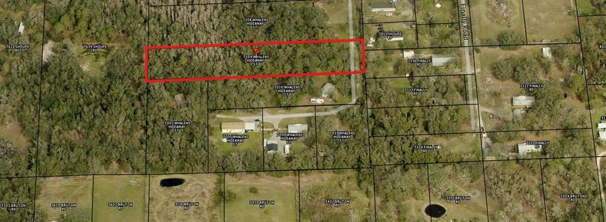 Amazing Homesite in the Heart of Plant City! This Stunning 2.27-acre parcel of Vacant Land offers a Perfect Blend of Rural Tranquility and Modern Conveniences. Environmental Report Complete, Ready to Build!! Nestled in a Peaceful Residential Area, Known for Its Charming Country Setting. NO HOA restrictions mean this Property Offers Complete Freedom to Develop a Single-Family Home or Have a Mobile Home/ Manufactured Home Brought In. Room for All the Toys, RV, Boat and Pool!!  Confirmed Legal Access on Whalens Hideaway St which is a Private Road. Electricity is nearby for Ease as all the Surrounding Lots are Well Developed. Conveniently Located within Minutes of Essential Amenities, Shopping Centers, Schools, and Recreational Facilities. This Large Parcel Represents a Great Investment Opportunity in a Growing Area with the Potential for Great Future Appreciation. Enjoy the Serene Country Atmosphere in Your Own Scenic Backyard with the Convenience of All the Nearby Urban Amenities. Whether You're Looking to Develop, Invest, or Create Your Own Personal Homestead This Property Offers Endless Possibilities. Make an Offer Today to Secure This Property as Your Own!!