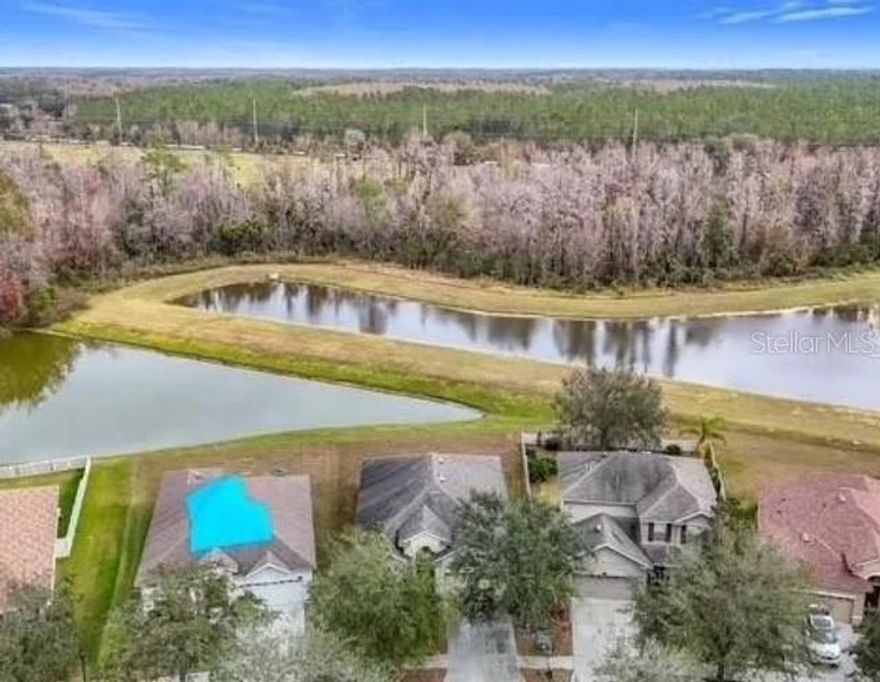 Welcome to this beautiful 3/2 pond front home in a highly desirable gated community of Easton Park. Wake up every morning to stunning water views from your kitchen, breakfast area, and living room, creating the perfect setting to start and end your day. Tis well maintained home also features an extra de/flex room that can easily be used as a home office, nursery, guest room or private gym. Located in beautifully landscaped community, residents enjoy pool, basketball, playground and scenic walking paths.