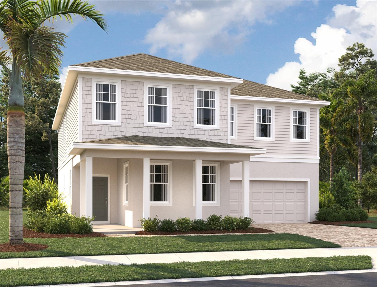 Under Construction. Rates as low as 3.99% + Closing Costs! Experience modern style and everyday comfort in this beautiful home from Ashton Woods’ Minimalist Collection, perfectly positioned with a serene water-view backyard. The open floor plan showcases durable vinyl plank flooring throughout the main living areas and a versatile den or office space, ideal for working from home. The gourmet kitchen features 42" cabinets, sleek quartz countertops, and a layout designed for both cooking and entertaining. Nestled in a quiet Kissimmee community with great schools, this home offers the perfect balance of tranquility and convenience—just 37 minutes from Orlando International Airport, 33 minutes from world-famous Disney parks, and 30 minutes from the charming town of Celebration. Enjoy nearby shopping, dining, and easy access to all that Central Florida has to offer.