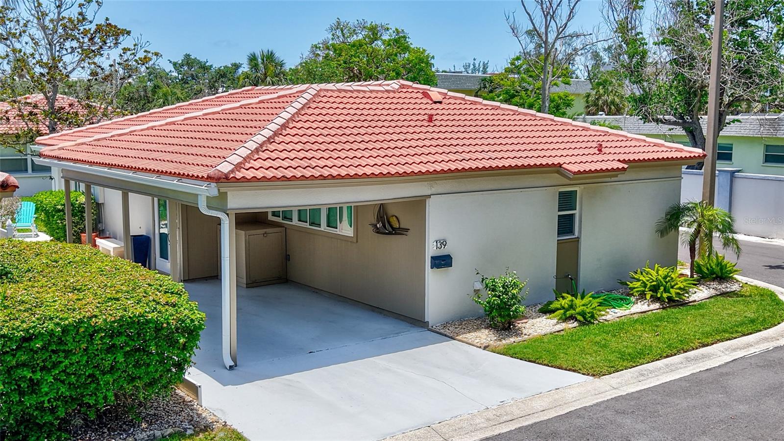 Welcome to a meticulously remodeled villa tucked away on a quiet corner lot in one of Siesta Key's most sought-after communities, VISTA HERMOSA. With 2 bedrooms plus a dedicated office or den, this home offers impressive updates throughout and a layout that's been thoughtfully redesigned for modern living and aging in place. Nearly everything in sight is brand new. From impact-resistant windows, to porcelain flooring, updated electrical wiring, HVAC and a full plumbing overhaul both above and below the slab. The kitchen shines with new granite countertops, cabinets and stainless steel appliances including a newer full-size washer and dryer conveniently located indoors. Both bathrooms are entirely renovated, and the custom window treatments add the perfect finishing touch to this move-in-ready home. A new, high powered Westinghouse generator, fully equipped with cable and hookup, ensures comfort even during unexpected weather.
This villa's location is perfect for beach lovers and city-goers. Spend your days soaking up the Florida sun on beautiful Crescent Beach on Siesta Key just a quick stroll from your home. Hop on the Siesta Islander, open-air trolley for a free ride into the Village for shopping, dining, entertainment & nightlife. With easy access to the mainland, this home puts you close to the vibrant energy of downtown Sarasota, St. Armand's Circle, and nearby Keys, like Lido and Longboat. Whether you're looking for a forever home, a winter retreat, or strong rental potential, this villa checks all the boxes. Stylish, sturdy, and situated in an unbeatable location, this is the kind of low-maintenance, island living that doesn't skimp on the bells and whistles. For the Buyer who has been waiting for the right opportunity, don't pass this one up. Your new home has it all! Turnkey Furnished.