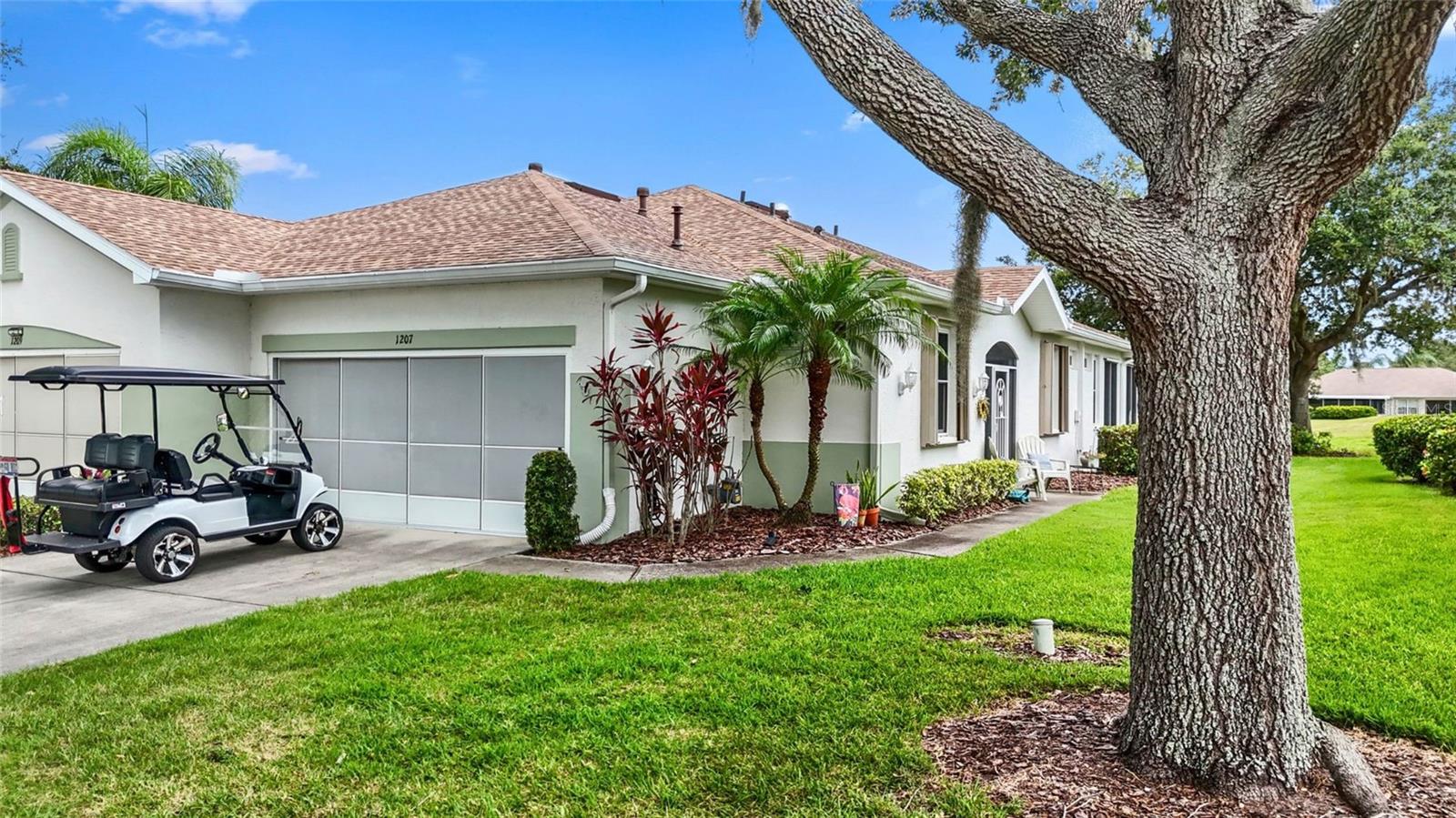 Welcome to your own personal paradise in the highly sought-after King's Point community! This immaculate waterfront condo is ready for new owners and offers everything you've been dreaming of. The true gem of this condo is the IMPRESSIVE lanai (complete with hurricane windows, a coffered ceiling, and beautiful tile work) and cozy side porch - which is a rare find in King's Point! The perfect place to sip your morning coffee while enjoying Florida's incredible wildlife and water views. Next, step inside to an open floor plan that blends comfort and functionality, ideal for both entertaining and everyday living, all bathed in natural light and ambiance. The split bedroom layout ensures privacy for you and your guests (and guests will enjoy their own full bathroom and beautiful water views).
Some features you'll love: New roof (2023), new exterior painting (2024), New central air (2019), Hurricane shutters, updated kitchen with granite countertops, stainless steel appliances, ample cabinetry and storage, 1.5 garage spaces (perfect for your golf cart), a tankless water heater along with one of the LOWEST HOA fees in King's Point!
The community features six pools, 200+ clubs and social activities, golf cart-friendly streets, nearby golf courses, and just a short drive to world class Gulf beaches and so much more!
This move-in ready home truly has it all- updated features, stunning views and access to one of the most vibrant 55+ communities in Florida. This one will not last long, so call today to schedule your private showing!