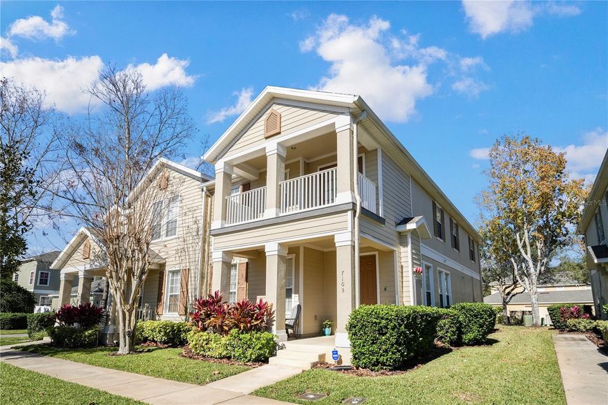 A beautifully maintained two-story condo in Harmony that lives like a townhome, offering 3 bedrooms and 2.5 baths. The home features a NEW HVAC system 2023, ceramic and laminate flooring throughout, with carpet only on the staircase, and warm, inviting color tones in every room.
The open floor plan welcomes you into a spacious and cozy living area complete with an electric fireplace, seamlessly flowing into the dining room and kitchen, perfect for everyday living and entertaining. A half bath and laundry room are conveniently located on the first floor.
Upstairs, you’ll find all three bedrooms, including the primary suite featuring French doors that open to a full private balcony. The primary bathroom includes a garden tub and an upgraded walk-in shower, creating a relaxing retreat. All bedrooms are equipped with newer ceiling fans.
The attached two-car garage and driveway are accessible from the rear alley, providing a clean and attractive front exterior.
Located in the amenity-rich Harmony community, residents enjoy resort-style pools, a premium golf course, scenic lakes with fishing, walking trails, dog parks, and community-owned boats. Top-rated A schools are just minutes away.
Come see it for yourself, you’ll feel right at home.