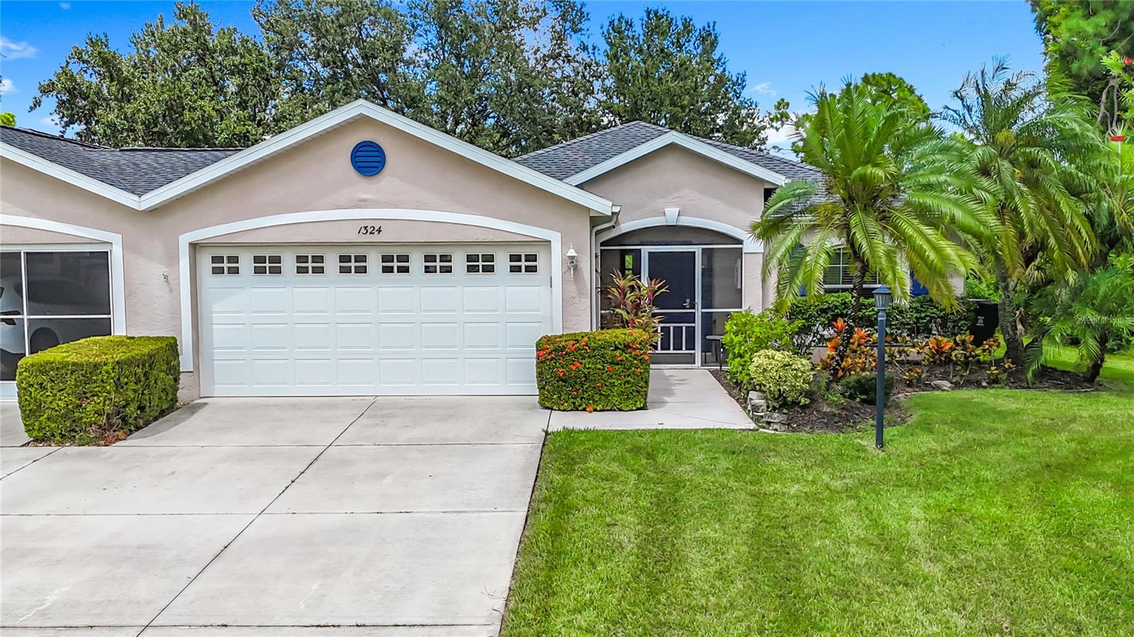 North Port Gem with Modern Updates & Private Setting
Beautifully maintained ranch home offering 1558 sq. ft. in desirable North Port. Featuring 2 bed/2bath plus versatile den/3rd bed this property combines modern updates with a private peaceful setting.
Inside, you'll find soaring cathedral ceilings and a thoughtful design for comfort and style. The updated kitchen (2023) boasts quartz countertops, new stainless steel appliances, a pantry, reverse osmosis system, and a counter bar that opens seamlessly to the living space. The laundry area is conveniently tucked away with washer/dryer behind closet doors.
The primary suite offers luxury & function with his/hers closets (1) walk-in . The guest bedroom also features a walk-in closet, ensuring plenty of storage. A new roof (2021) provides peace of mind.
Enjoy Florida living year round in the heated enclosed lanai or relax on the landscaped patio with wooded views surrounding the property on three sides.
The community features a welcoming clubhouse with library, grilling area and heated pool, along with a low HOA of just $160/month that includes lawn care and irrigation.
Conveniently located near the expressway, shopping, beaches, golf courses and world-class fishing, this home offers the perfect balance of comfort, convenience and tranquility.
Don't miss the opportunity to own this North Port retreat- schedule your private showing today!