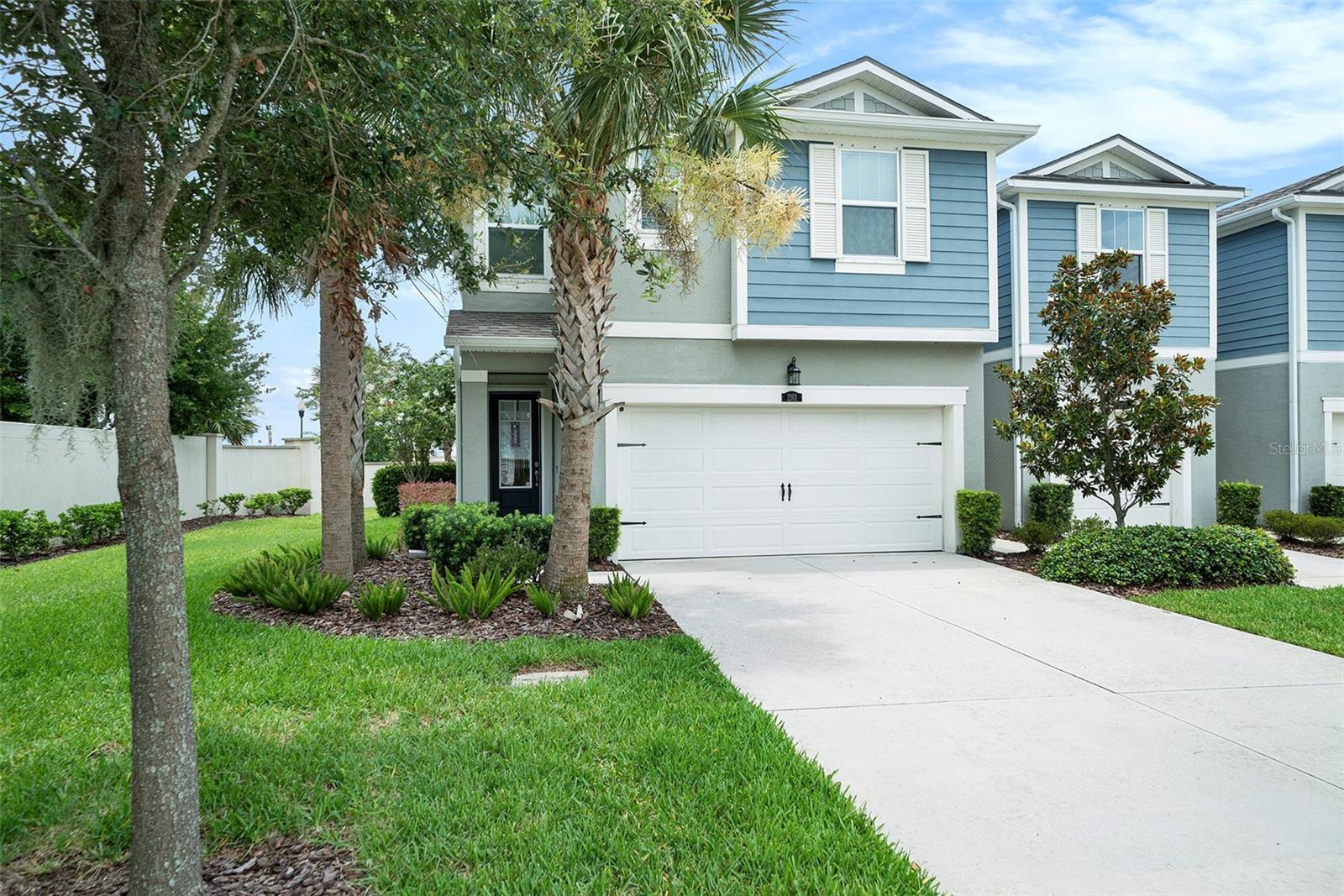 Welcome to 2101 Sunset Wind Loop – A Beautifully Maintained Townhome in the Heart of Oldsmar!
Located in the highly desirable community of Hayes Park Village, this charming 4-bedroom, 3-bathroom townhome combines comfort, convenience, and modern style. Built in 2019, this light and bright end-unit features an open-concept layout, perfect for both everyday living and entertaining.
Step inside to find a spacious living and dining area with abundant natural light, neutral tones, and stylish finishes throughout. The kitchen is a chef’s dream with granite countertops, stainless steel appliances, 42” wood cabinetry, a large center island with seating, and a walk-in pantry. A convenient full bath and access to the 2-car garage complete the main floor.
Upstairs, enjoy a split bedroom floor plan with a generous primary suite offering a walk-in closet and en suite bathroom with dual vanities and a glass-enclosed shower. Two additional bedrooms, a full guest bath, and a laundry room with extra storage round out the upper level.
Outside, relax on your private front porch, ideal for morning coffee or evening chats. The low-maintenance lifestyle includes exterior maintenance, lawn care, roof replacement, exterior insurance, water, sewer, WiFi/Cable, gas grills, and full community security monitoring – all covered by the HOA.
Located just minutes from downtown Oldsmar, Tampa Road, parks, waterfront trails, top-rated schools, restaurants, shopping, and a short drive to Tampa International Airport and the Gulf beaches, this location can’t be beat.
Whether you’re a first-time homebuyer, downsizing, or looking for a seasonal getaway, this move-in ready home is the perfect fit.
Schedule your private showing today and experience the charm of Sunset Wind Loop for yourself!
