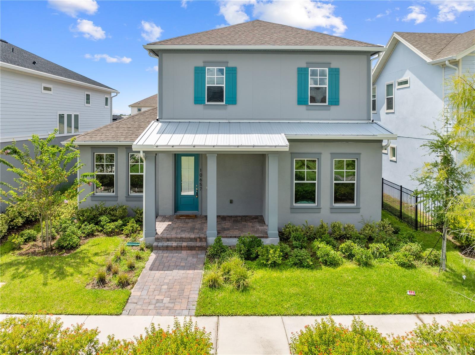 Discover brand-new luxury living in the heart of Lake Nona with this immaculate 4-bedroom, 3.5-bath residence offering 2,758 sq. ft. of beautifully designed space. Featuring a dedicated office, spacious loft, and open-concept layout, this home provides both functionality and elegance for modern living. A covered patio and private pool create an inviting outdoor retreat, ideal for family gatherings or entertaining guests. This newly built home is ready for a family to enjoy, blending comfort, style, and convenience. Lake Nona is one of Orlando’s most desirable communities, celebrated for its vibrant lifestyle, top-rated schools, world-class medical facilities, and an exceptional mix of dining, shopping, and recreation. With easy access to SR-417, Orlando International Airport, and Lake Nona’s Town Center, every convenience is within reach. This property offers the rare opportunity to rent a brand-new luxury home in one of Central Florida’s most sought-after neighborhoods. *The property has a separate apartment on top of the car garage that is currently rented, apartment's tenants have no access to pool or patio*