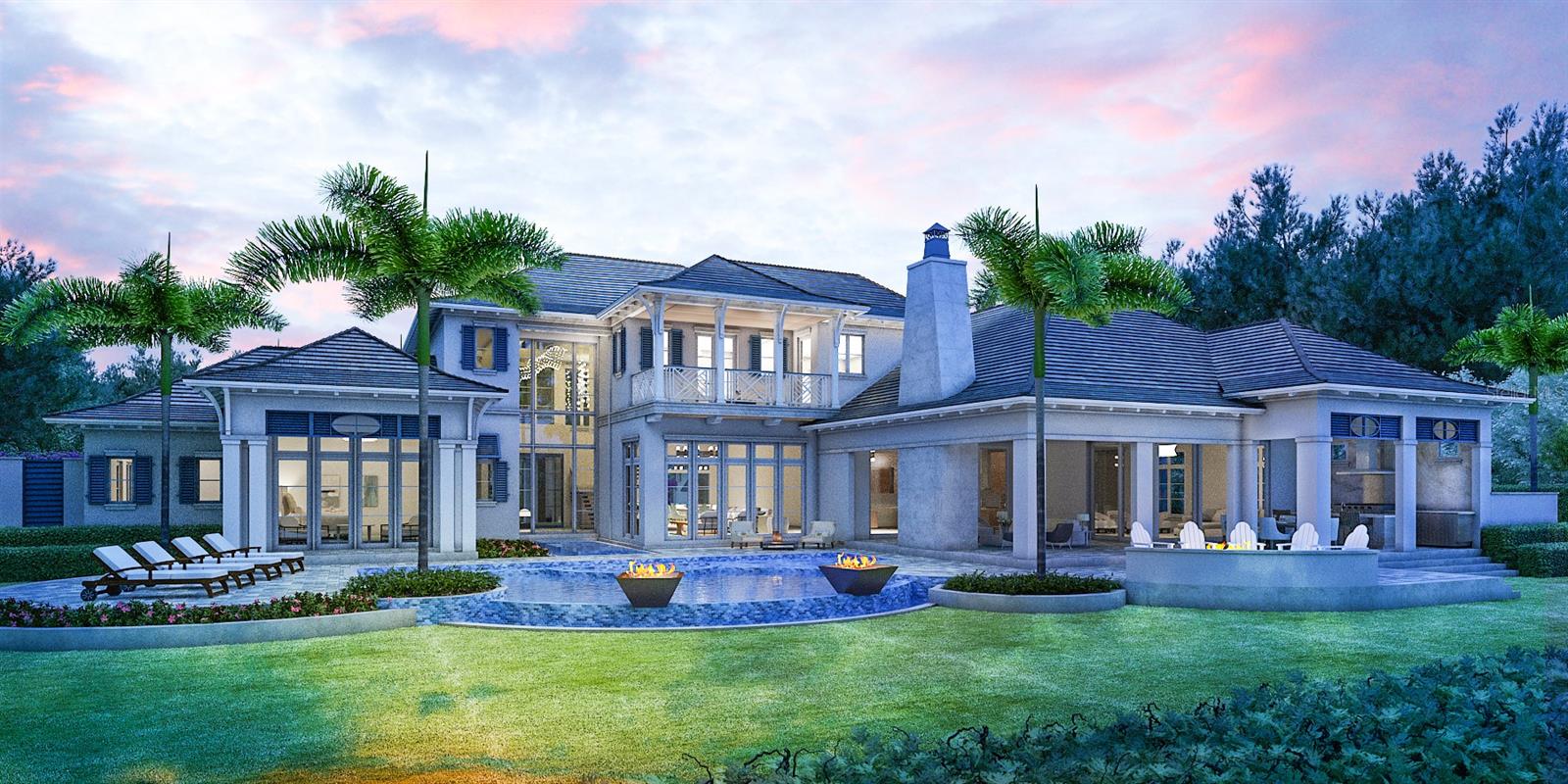 Pre-Construction. To be built. Presenting an unparalleled opportunity to bring a world-class waterfront estate to life. 4214 Higel Avenue is one of only 7 estates on this ultra-exclusive stretch of Siesta Key boasting a private beach. Designed by Stofft-Cooney Architects in collaboration with Perrone Construction, this visionary concept offers the foundation for an extraordinary coastal retreat—where timeless architecture meets modern indoor-outdoor living. Spanning 7,000 square feet, this 5-bedroom, 6-bathroom residence is designed for seamless Gulf-front living. The open, expansive floor plan maximizes unobstructed views of the Gulf of Mexico, while floor-to-ceiling glass doors invite the ocean breeze into every space. Thoughtfully crafted for both relaxation and entertaining, the conceptual design includes a resort-style infinity-edge pool, an expansive outdoor living and dining area, and a fully equipped summer kitchen—all overlooking your private 142 feet of beachfront. A gated entrance ensures privacy as you arrive home, where a 5-car garage provides ample space for your collection. The finest materials and craftsmanship are expected with Perrone Construction at the helm, yet this home remains a blank canvas for customization, allowing you to tailor every detail to your own vision. This is more than a home—it’s the chance to create a legacy property in one of Sarasota’s most desirable locations.
Please note: This listing is for visionary purposes only. The provided renderings represent a concept and is expected to be modified to suit the buyer’s preferences or for a new vision entirely their own. For those seeking to acquire only the land, please refer to MLS# A4646482.