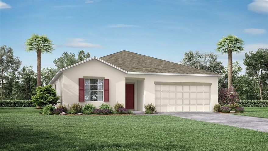 Pre-Construction. To be built. Brand new builder owned 3/2 spec home with estimated completion date of Nov 2023. CBS construction with full builder warranties. Terrific plan featuring large great room, extensive ceramic tile flooring, refrigerator and much, much more.