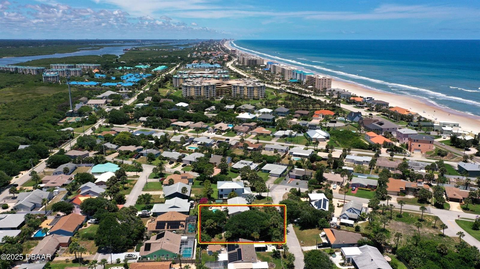 Imagine designing your own beachside retreat in one of Florida’s most treasured coastal towns—this is your opportunity to do just that. Nestled on a peaceful residential street in Ponce Inlet, this cleared and ready-to-build 75x110 lot is ready for your vision. With no HOA and just a short stroll to the no-drive beach, the setting is perfect for creating a custom home that reflects your style and embraces the coastal lifestyle.
Surrounded by the natural beauty and charm of "Old Florida," Ponce Inlet offers more than just stunning scenery—it’s a lifestyle destination. Spend your days exploring the nearby lighthouse, kayaking through mangrove trails, boating along the Intracoastal, or grabbing fresh seafood at local waterfront restaurants. Hop on your golf cart or bike to explore the marinas, parks, or waterfront restaurants that make this town so unique.
This property offers flexibility and freedom—there’s no required timeframe to build, and the seller is open to discussing owner financing. Whether you envision a year-round residence or a seasonal escape, this is a rare opportunity to secure your place in a highly desirable, fast-disappearing stretch of Florida coastline.
With easy access to Daytona Beach, New Smyrna Beach, and I-95, you’ll enjoy convenience without sacrificing the peace and privacy Ponce Inlet is known for.
Opportunities like this don’t come often. Let’s talk about how to make your coastal dream home a reality. I’m happy to connect you with experienced custom builders familiar with the area’s building guidelines.