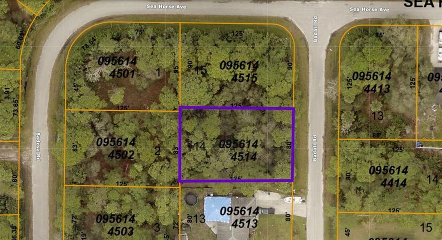 No HOAs with fees or deed restrictions or CDDs. Not on the North Port Scrub Jay list 11/2/21 - please reconfirm during due diligence to ensure nothing has changed. North Port is the 7th largest land mass in Florida-the 110th largest in the country!! The growth and potential are absolutely amazing. Conveniently located to shopping, dining, parks, and all that up and coming North Port has to offer (where so much of the city is new and still being built!) including the new Braves Spring Training Stadium. Many beaches located within a 35 minute drive from this lot. New construction is everywhere you look and you can be part of the action. Information about local builders is available upon request. Also great for self directed IRAs, 401Ks and other investment portfolios.