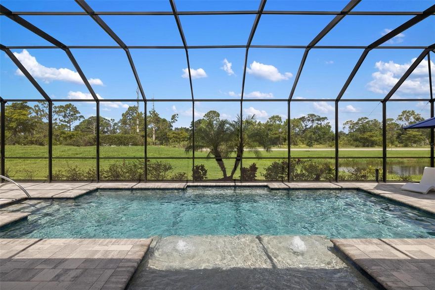 Enjoy the Ultimate Wellen Park Lifestyle — Including a Free Massage for the Buyers!



Experience true resort-style living in Gran Paradiso, where your new home purchase comes with a free massage from the community’s on-site massage therapist—the perfect way to start enjoying your new Florida lifestyle from day one. More than a neighborhood, Gran Paradiso is a way of life. One of the only communities in the area to offer such an impressive collection of amenities, residents enjoy pickleball and tennis courts, a full-time lifestyle director, sauna, on-site personal trainer, on-site gym, and massage therapy—all just a bike ride away from Downtown Wellen Park. From sunrise fitness classes to sunset concerts, every day feels like a resort retreat.



Discover refined Florida living in this beautifully upgraded Oakmont II model located in the sought-after gated community of Gran Paradiso in Wellen Park. This 4-bedroom, 2.5-bath, 3-car-garage home showcases a radiant open-concept layout designed for comfort, style, and effortless entertaining. The chef’s kitchen is a true showpiece—featuring timeless white cabinetry, granite countertops, and a full suite of GE Profile stainless steel appliances that blend high-end performance with everyday functionality. Whether preparing a casual meal or hosting family and friends, this kitchen is as practical as it is elegant.



The primary suite offers a serene retreat with a spacious seating area, a well-appointed walk-in closet with custom built-ins, and a luxurious en-suite bath featuring a deep soaking tub and Roman-style walk-in shower. Bedroom #4 offers flexibility as a home office, study, or creative space, and the dedicated pool bath is perfectly positioned for guests enjoying the outdoors. Outside, unwind beneath the impressive 10.5-foot-tall pool enclosure, built with top-tier materials for durability and clear pond views. With a rear western exposure, the home is perfectly positioned to enjoy breathtaking Florida sunsets from the privacy of your heated saltwater pool and sun shelf. Whether hosting guests or savoring a quiet evening, the setting is nothing short of spectacular.



A motorized hurricane screen, retractable front door screen, reverse osmosis system, and whole-home water filtration offer convenience and peace of mind. The garage is fully insulated, enhancing energy efficiency and comfort year-round—ideal for a home gym, hobby space, or protecting your vehicles from Florida’s summer heat. Lush, mature landscaping and elegant paver walkways complete the picture of refined curb appeal.



From your doorstep, walk or ride your golf cart to Downtown Wellen Park, where weekends come alive with live music on the Solis Stage, weekly Farmers Markets, brunch at Oak & Stone, coffee at Foxtail, and outdoor yoga or Zumba on the Canopy Green. It’s the perfect balance of luxury, convenience, and community. Residents of Gran Paradiso enjoy resort-style amenities including a clubhouse, on-site gym, sauna, basketball, on-site massage therapy, tennis and pickleball courts, a full-time lifestyle director, and a stunning beach-entry resort pool—just minutes from CoolToday Park, championship golf, and the beautiful beaches of Venice.



Don’t miss your chance to own this incredible Florida oasis—come live the sunset-filled lifestyle you’ve been dreaming of before it’s gone!