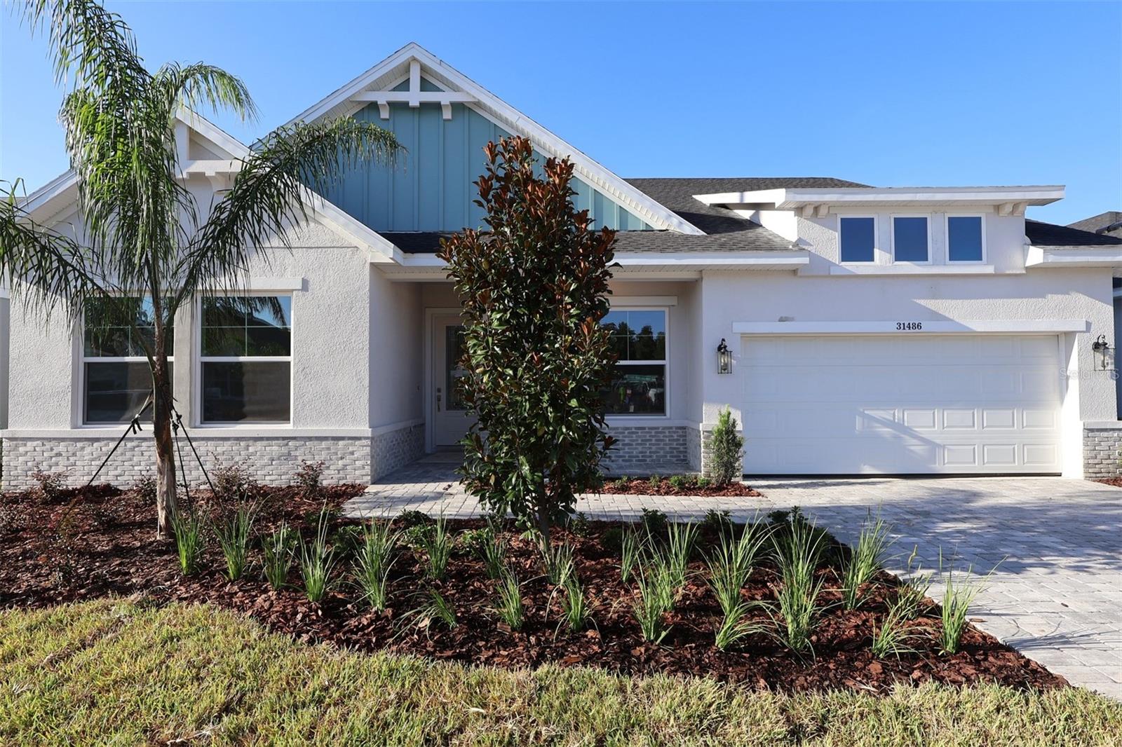 Under Construction. Welcome to The Colston by David Weekley Homes, an exquisite home nestled in the highly sought-after Chapel Crossings community in Wesley Chapel! This stunning home is located on an oversized lot that backs up to a serene pond and lush conservation area that provides the perfect blend of luxury, tranquility, and convenience. Step inside to discover a thoughtfully designed floor plan that includes a welcoming study, a peaceful lanai, and a versatile TV Room — ideal spaces for relaxation or entertaining. The heart of the home, the kitchen, is a true showstopper, offering cathedral ceilings, a spacious island, ample cabinetry, and a large walk-in pantry, making it a chef's dream. Retreat to your private Owner’s Suite, a luxurious haven featuring a large walk-in closet and a spa-like en suite bathroom featuring a soaking tub and shower, offering ultimate comfort and relaxation. The three secondary bedrooms are perfectly situated for privacy and comfort, ideal for family members or overnight guests. This home also comes with the peace of mind that comes with David Weekley’s industry-leading warranty, ensuring the highest standards of craftsmanship and customer satisfaction. Chapel Crossings offers an incredible array of amenities, including a clubhouse, resort-style pool, lazy river, pickleball courts, dog parks, playgrounds, and walking and biking trails — all within walking distance from your front door.
Experience the best in design, choice, and service in Wesley Chapel, FL.