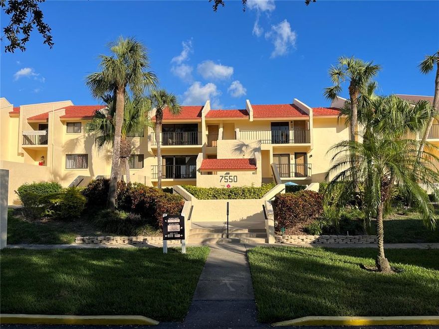 OWNER FINANCING AVAILABLE WITH 30% DOWN PAYMENT!
This is a terrace condo with sliding glass doors on the east and west side of the building.  The front of the condo has a private, partially covered patio with access to the dining room and kitchen. The east side of the condo is made up of 3 sets of 9 ft sliding glass doors, with the living room in the middle and bedrooms on either side.  These rooms have a great view of the Tampa Bay.  Main bedroom has attached bath with double s inks and a private bath and toilet.  The second bedroom has a hallway bath that includes the washer and dryer.  Adjacent to the front door is a large private storage room.  The air conditioner was replaced in 2020
Seapoint Terrace is an ideal Florida residence. It is like living in a vacation paradise. The buildings have recently been painted, and the seawall has been completely replaced.  There is a waterfront heated pool, tennis courts, fishing dock and kayak racks.    Covered parking as well as ample guest parking nearby.
Downtown St Pete is 10 minutes away, and the and the beautiful Gulf Beaches are nearby.  Tampa Airport and Clearwater -St Pete airports are about a 30 minute drive.