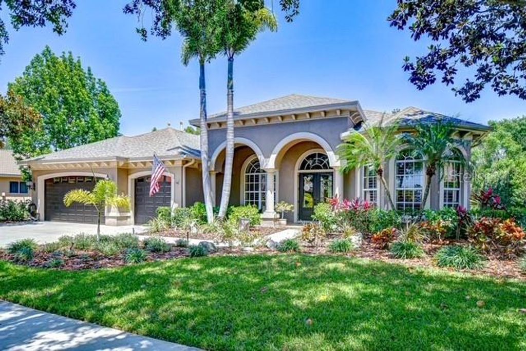 Photo of 3212 Sunset Lakes Boulevard, Land O Lakes, FL 34638 (MLS # TB8371515)