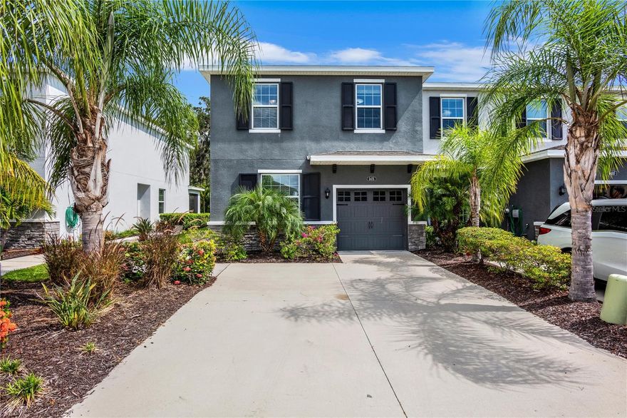 Make an appointment to see this beautiful -TURN-KEY- Impressive 3-bedroom, 2.5-bath townhome in Baytown Square: a gated community. This location is conveniently within 1 mile of (I-75) and offers quick access to many local Sarasota amenities, including lifestyle activities. You will experience natural lighting and tranquil views from within the doors of this end-unit home built in 2018. You will enjoy views of a serene and private preserve when you step onto the lanai. The downstairs living area flows flawlessly into the kitchen's open layout, allowing for seamless entertainment and easy interaction with guests while preparing meals and socializing. You will find the bedrooms on the second floor, each with ample space. The primary ensuite has a walk-in closet and shower. The community has a pool and clubhouse for residents, including a low monthly HOA fee. Do your research, compare other properties with similar square footage and year built in the 34240 zip code, and make an appointment to see this property.