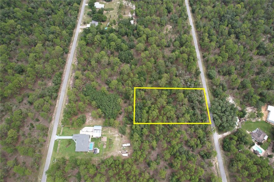 Excellent opportunity to own a full one-acre parcel in a peaceful and fast-developing area of Dunnellon, Florida. Zoned R-1 for single-family residential use, this lot offers flexible options for future construction and is ideally situated on a paved road with approximately 140 feet of frontage. Electricity is available nearby, and both well and septic will be required for development.

Surrounded by new construction and growing demand, the property presents strong potential for a primary residence, investment, or long-term hold. The quiet setting, with no HOA or CDD, allows for greater freedom and fewer restrictions compared to traditional subdivisions.

The seller is offering owner financing, making this an accessible and affordable opportunity to secure land in one of Marion County’s most promising areas. Don’t miss your chance to invest in a location that offers both tranquility and long-term value.