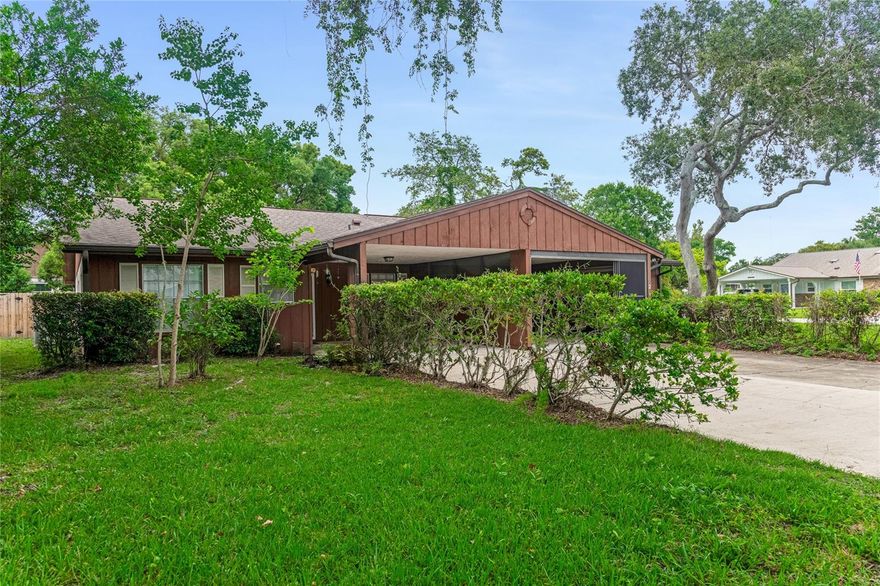 One or more photo(s) has been virtually staged. Welcome to 4 Sugarberry in beautiful Ormond Beach! This charming 2-bedroom, 2-bathroom home includes a versatile bonus room with a closet—ideal for a home office, guest room, or hobby space. While not recently updated, the home has been lovingly maintained and is move-in ready, offering a great opportunity to add your personal touch. Step outside to a screened-in porch perfect for morning coffee or evening relaxation. The fully fenced backyard provides both privacy and room for pets, gardening, or outdoor entertaining. Nestled in a peaceful neighborhood, you're just minutes from shopping, medical facilities, the beach, the river, and I-95—making daily errands and commuting a breeze. Whether you're a first-time buyer, investor, or looking to downsize, this well-located home offers comfort, potential, and convenience in the heart of Ormond Beach.