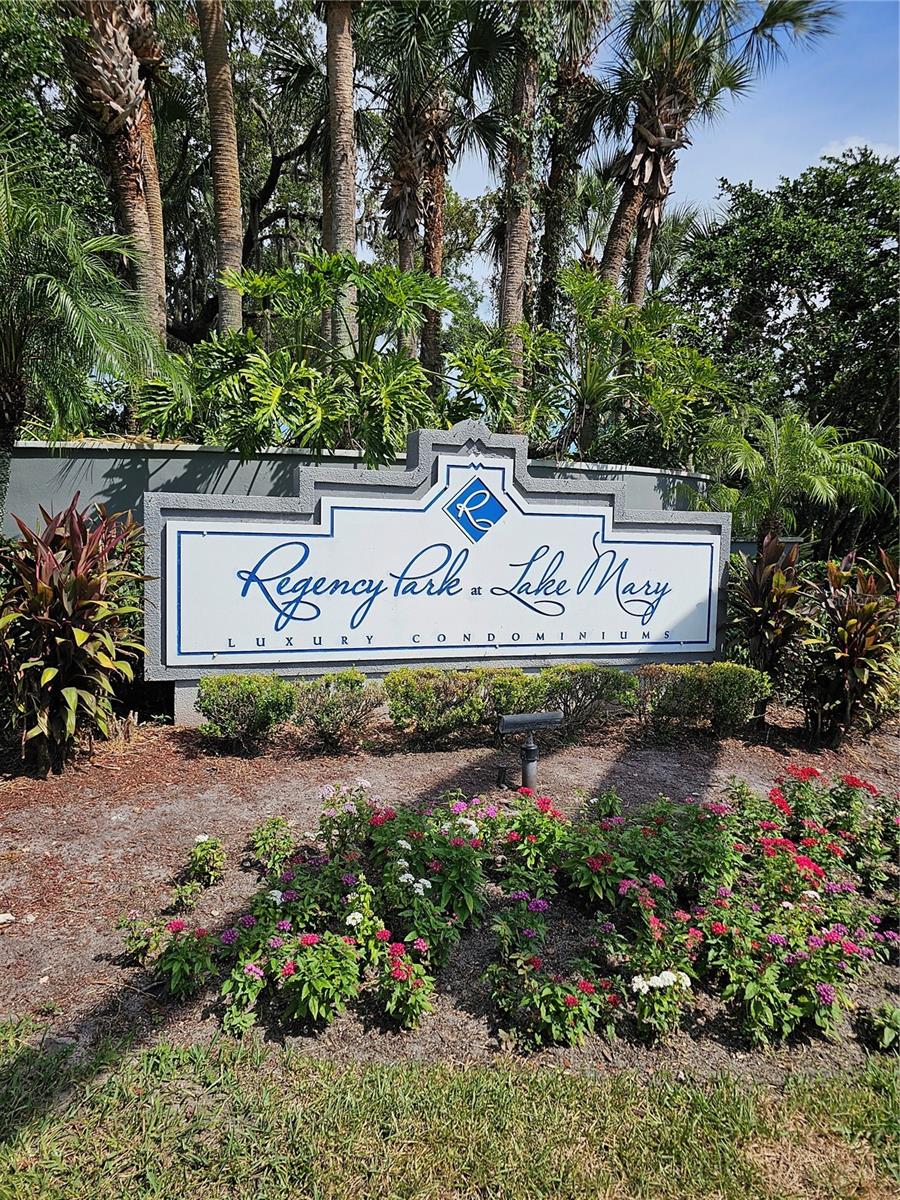 REGENCY PARK AT LAKE MARY A CONDO - Residential