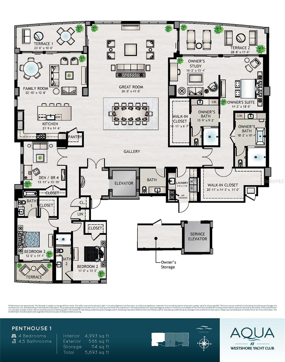 WESTSHORE YACHT CLUB, AQUA TOWER 1 - Residential