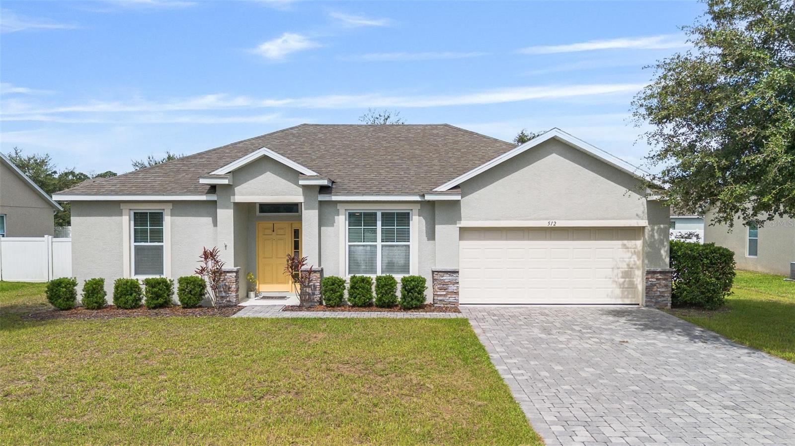 Welcome to your dream home in the heart of beautiful DeLand! This stunning 3-bedroom, 2-bathroom residence offers the perfect blend of comfort and style, nestled in a sought-after private community. With its bright and open split floor plan, this home provides just the right amount of space for both relaxation and entertaining.
Step inside to find a light-filled, airy atmosphere with a seamless flow between living, dining, and kitchen spaces. Large windows allow natural light to pour in, highlighting the home’s spacious design and inviting feel. The well-appointed kitchen features ample cabinetry and counter space, perfect for everyday meals or hosting guests.
The split floor plan offers a peaceful retreat in the primary suite, complete with an ensuite bath and generous closet space. The two additional bedrooms are tucked away on the opposite side of the home, providing privacy and comfort for family or visitors. Each room is tastefully designed with functionality in mind.
Outside, enjoy a fully fenced yard—ideal for pets, play, or simply enjoying Florida’s sunshine in your own private outdoor space. Whether you’re sipping your morning coffee on the patio or hosting a weekend barbecue, this yard is ready for it all.
Located just minutes from historic downtown DeLand, you’ll enjoy easy access to local shops, restaurants, festivals, and cultural attractions. This home offers a rare opportunity to live in a serene community while being close to the vibrant charm of the city. Don’t miss your chance to own a piece of paradise!