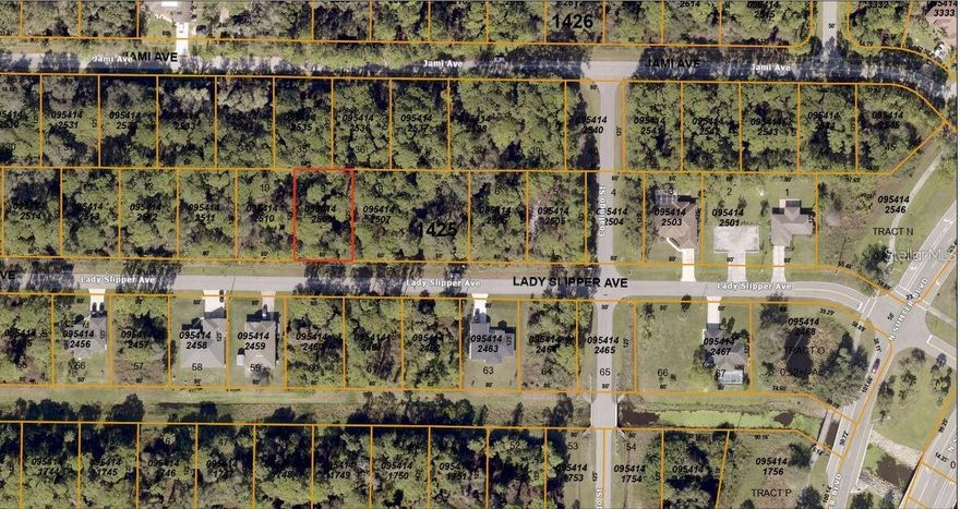 LOCATION! LOCATION! LOCATION! This lot is just off Exit 182 in North Port Fl.  Excellent opportunity to own a vacant lot in a growing area with new construction and development all around. Build your custom home and enjoy a peaceful setting while still being close to shopping, dining, schools, parks, and major roadways for an easy commute.