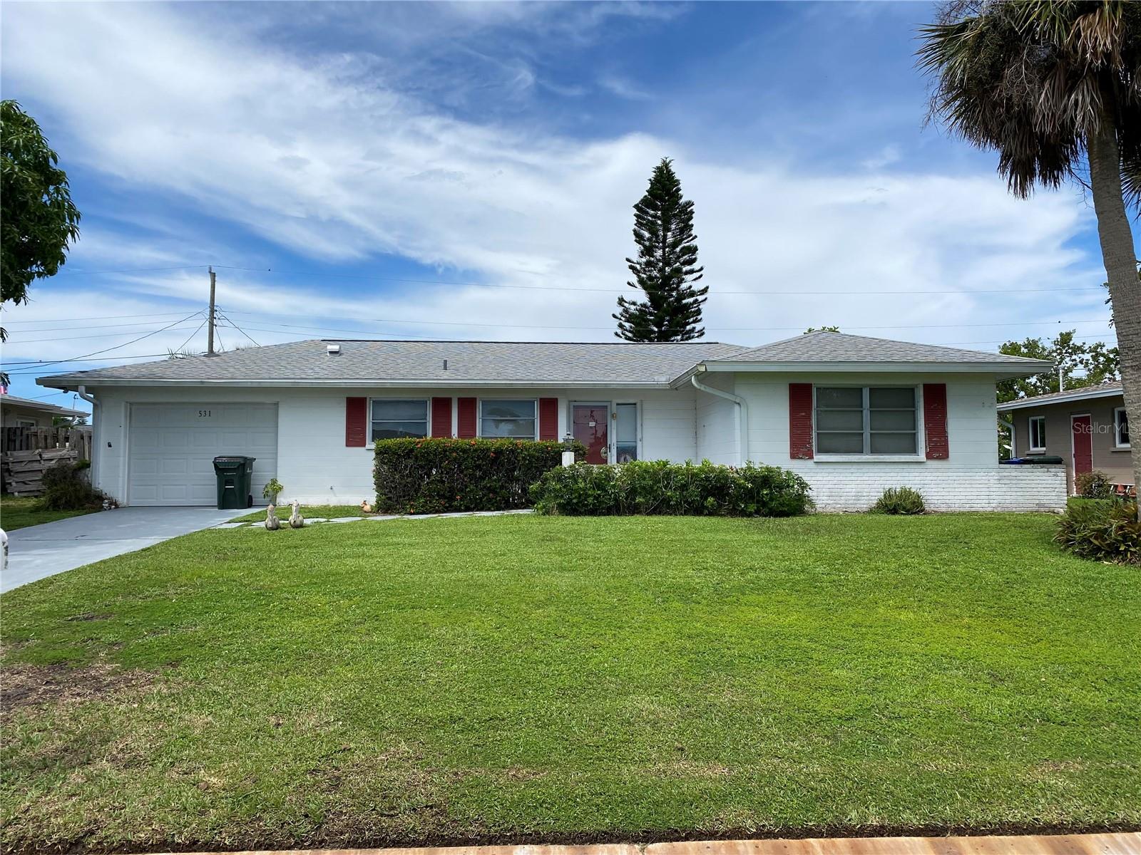 Great central Venice location! This 2 bedroon, 2 bath home with a 1 car garage is just minutes to shopping, schools, YMCA, restaurants, and quick access to I-75. Featuring an eat-in kitchen, family room, and central water & sewer, this property offers excellent potential for a new owner or as a rental investment. Home needs TLC/updating, and the price reflects the opportunity to make it your own. Great potential! Step into home ownership for less!