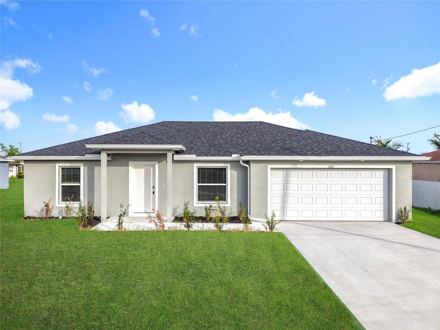 This charming new home is completely move-in ready and designed with comfort in mind. Inside, you’ll love the bright open floor plan, featuring a spacious great room with soaring cathedral ceilings that make the space feel airy and welcoming. The kitchen is the heart of the home, complete with a stylish granite center island that’s perfect for cooking, entertaining, or just enjoying your morning coffee. With its fresh finishes and cozy layout, this home is the perfect blend of modern design and everyday charm.