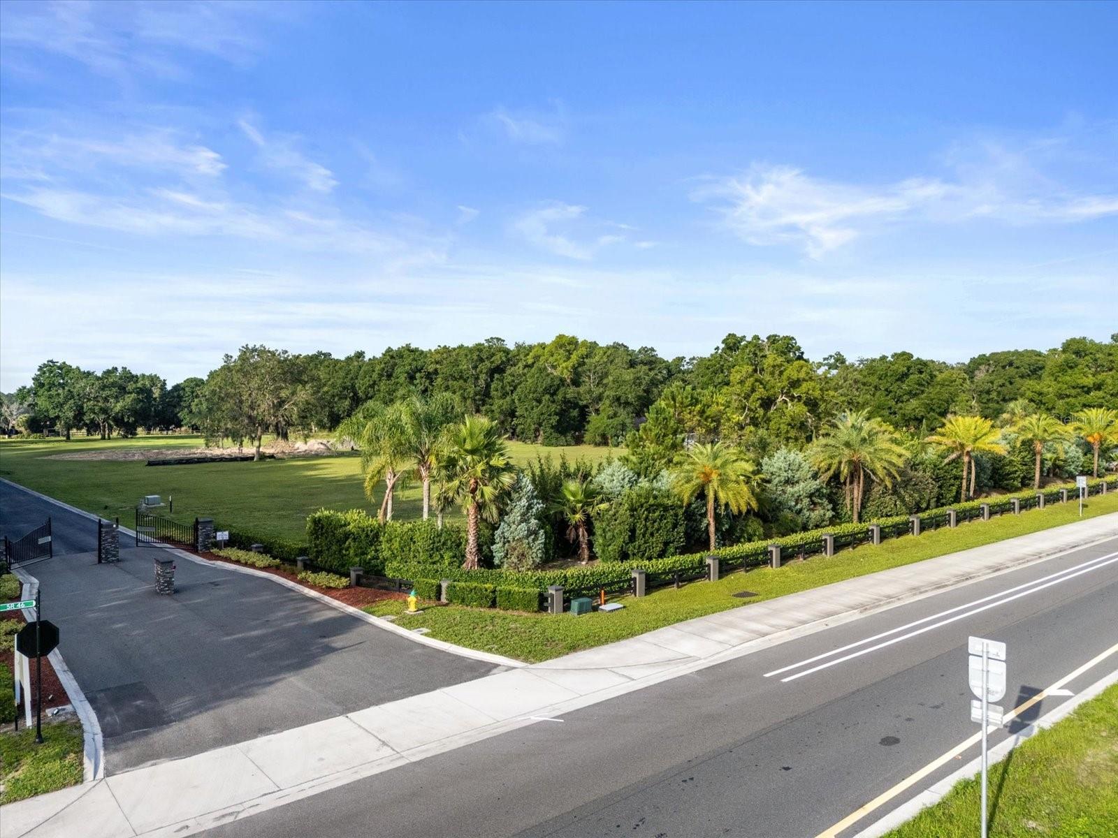 ONE ACRE CUSTOM HOME-SITE Visit Matera today, the first new custom home has begun! Schedule a meeting with the Builder! Gated Luxury living in Seminole County. One of only a few remaining places in Seminole County to build your new CUSTOM HOME. One acre home sites are hard to find. Matera offers one acre home sites, gated with County water and natural gas available to each home. Plus you can build your In Law Suite/ADU up to a max of 1000 SF, with a kitchen for the In Laws or Guests.
Build your dream home in a pristine gated community focused on luxury-living in peace and harmony. This small, private, community in Seminole County now has new owners. New custom homes are built exclusively by award-winning home builder Tolaris Homes. Only (3) one-acre home sites are remaining. Homes start at $1.2 Million with a minimum of 3,400 sq. ft. living required. Respectful and private housing of a boat, RV, and/or bus is permitted.
Matera is in close proximity to numerous hospitals in Lake, Volusia, Seminole and Orange County with easy access to the brand new Orlando Loop (SR 417/529), Disney World as well as THREE airports: Sanford Orlando International (SFB), Orlando International (MCO), and Daytona Beach International Airport (DAB). Matera is also a short drive to Historic Downtown Sanford and DeLand, both of which are filled with dining, shopping, history, lakes, and scenic walks. Excellent schools.Please call for more details.
*Home construction must begin within 6 months of the home site closing.