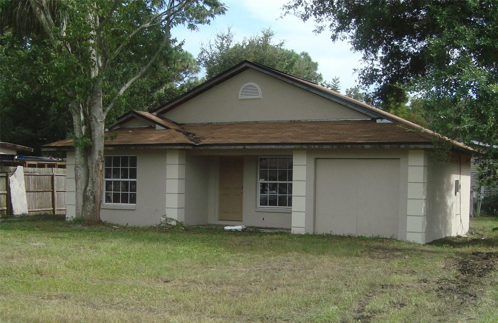 Under Construction. New construction home 1/2 completed, solid concrete block construction. Home is through frame stage and ready next for insulation and drywall. All mechanical trade rough-ins are completed with inspections passed. Still time before drywall to easily change/tweak any currently built wall layouts. Buyer to finish home from this current stage with all of their color/specification preferences.
Non flood zone & zero hurricane damage from any recent storms! High and dry neighborhood! No HOA fees. Larger lot than standard for Pinellas County.
Buyer takes it from here as-is to complete the work or Seller can finish it for a turn key price of $359,900. Home is sold as-is.