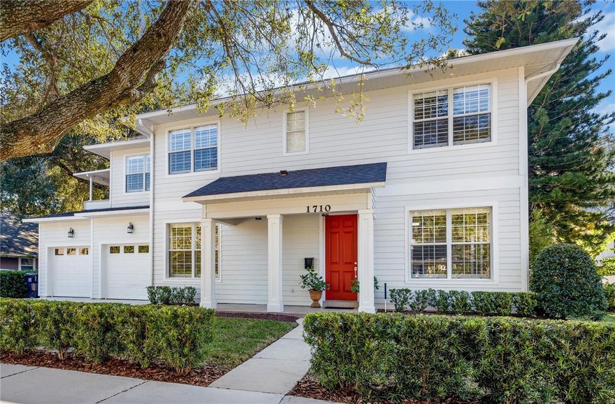 WELCOME HOME to an unexpected surprise, perfectly positioned in the heart of a highly desirable Colonialtown North, with no HOA. This meticulously cared for home is move in ready with peaceful, natural light throughout. Sitting on an oversized corner lot, this townhome offers the privacy of single family home living. You will find no comparable property in this area with such pristine features! Just minutes from Downtown Orlando, Thornton Park, Audubon Park, Winter Park, Mills 50 and walking distance to beloved shops, cafés, and eateries. The lifestyle here is as vibrant as it is convenient.

Inside, you’ll find luxury vinyl plank flooring, tile, walk-in closets, and plantation shutters throughout. This 3 bedroom, 2.5 bath two-story home has been tastefully updated, with a kitchen featuring granite countertops, wood cabinetry, updated stainless steel appliances and an inviting eat-in dining area. An oversized 2-car garage with exceptional storage and built-in shelving is perfect for bikes, tools, and all the things, including an electric vehicle charging station.

An upstairs covered terrace offers a private retreat to enjoy fresh air and morning coffee. Smart-home features include a Rachio sprinkler system, Nest doorbell and thermostats, and a professionally installed security system. 

Roof (2021), HVAC (2019), Water heater (2021)

Zoned for top-rated Audubon Park K-8 and conveniently located, this home checks every box—style, location, technology, and freedom. Welcome to an unexpected surprise you didn’t know existed until now.