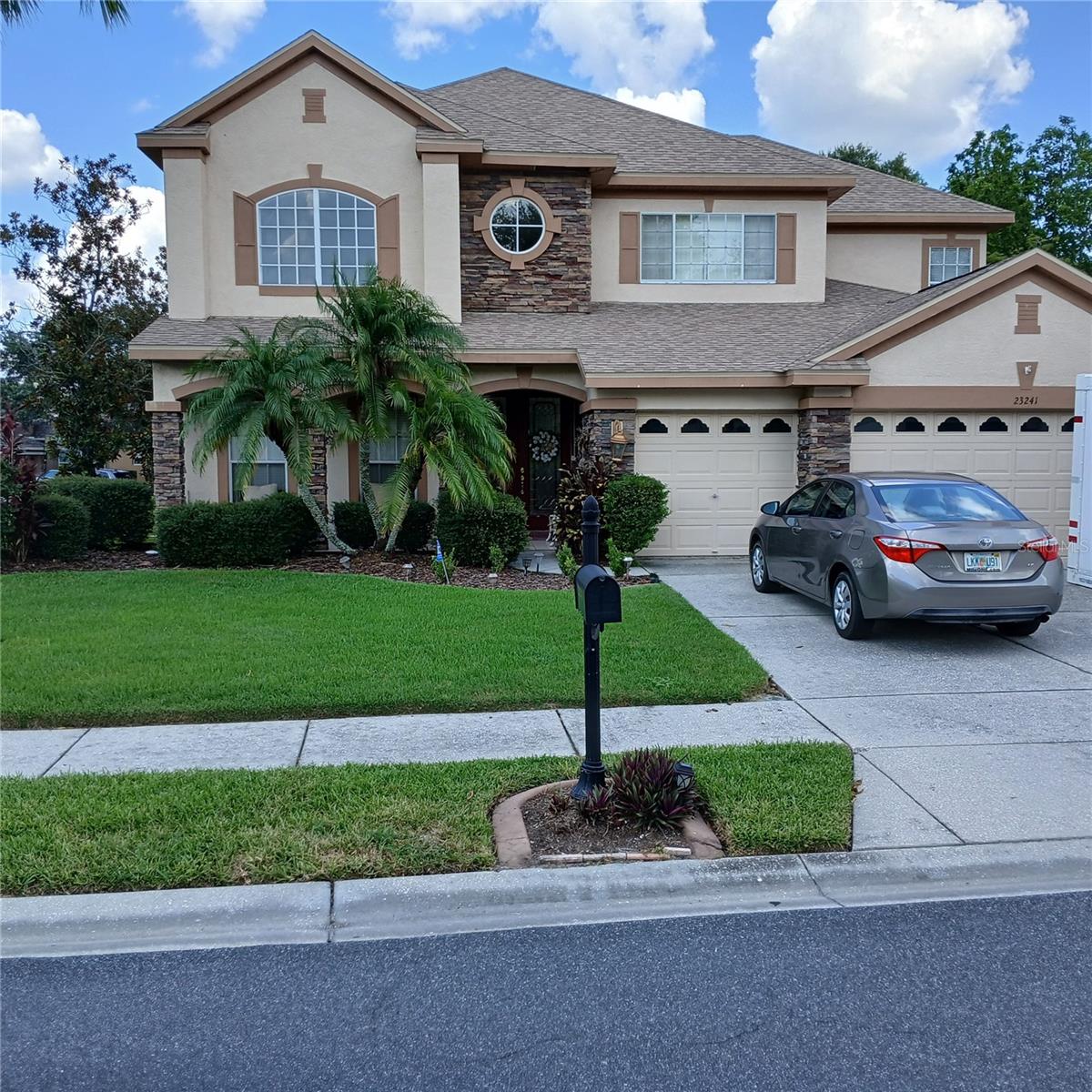 For Sale —
23241 Abercorn Lane, Land O' Lakes, FL 34639
-- Located in the desirable Plantation Palms Golf Community
-- Property Highlights:
Kitchen refrigerator (1) inside the home is included in the sale.
Garage refrigerator (2) is excluded and will be removed prior to closing.
Seller requests a 10-day rent-back period after closing.
Floors are carpet and tile only – no hardwood or laminate.
Showings by appointment only — fully qualified buyers only, please.
4 Bedrooms | 4 Full Bathrooms
3,961 sq ft living space on an oversized 12,083 sq ft lot
Built in 2004
3-car attached garage
Private screened-in pool with spa
Fenced backyard – perfect for pets or added privacy
Roof and exterior paint only 1 year old
Dual-zone A/C system — main unit replaced in 2019
Newer kitchen appliances — dishwasher, stove, and microwave all replaced 1 year ago
Main refrigerator in the kitchen is included
(Note: the two additional refrigerators in the garage are not included)
Spacious two-story layout with high ceilings and oversized windows
Formal living & dining rooms
Gourmet kitchen with stainless steel appliances, breakfast bar, and walk-in pantry
Oversized master suite with walk-in closet and en-suite bath
Indoor laundry room
Zoned for top-rated Pasco County schools
Terms:
Additional $15,000 seller concession required
Post-Closing Rent-Back: Seller will lease back the property for 10 days after closing
-- Showing & Availability:
Listing photos are from 1 year ago before occupancy
-- Community Features:
Quiet cul-de-sac in Plantation Palms Phase 5
Golf course, gated entry, and clubhouse access
Close to shopping, restaurants, schools, and the Suncoast Parkway
-- Schedule your private showing today and don’t miss this rare opportunity to own a spacious, updated pool home with a fenced yard and recent upgrades in one of Land O’ Lakes' most desirable neighborhoods.