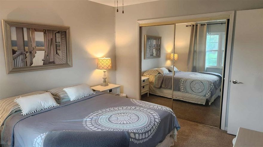 Great opportunity to own a turn-key, fully furnished condo just minutes from world-famous Daytona Beach! This charming 2-bed, 1-bath second-floor unit is tastefully decorated and move-in ready — everything you see stays (bedding, dishes, cookware, TV, coffeemaker, and more), making it perfect for a snowbird, investor, or anyone wanting a worry-free getaway.

Enjoy brand-new luxury vinyl plank (LVP) flooring in the main living areas and new carpet in the bedrooms, plus updated kitchen and bathrooms. The affordable monthly fee includes pool, tennis courts, clubhouse, sewer, water, and trash service, and the community amenities add excellent rental or seasonal appeal. Whether you’re looking for a relaxing retreat or a profitable rental, this condo is a steal — schedule your private showing today!